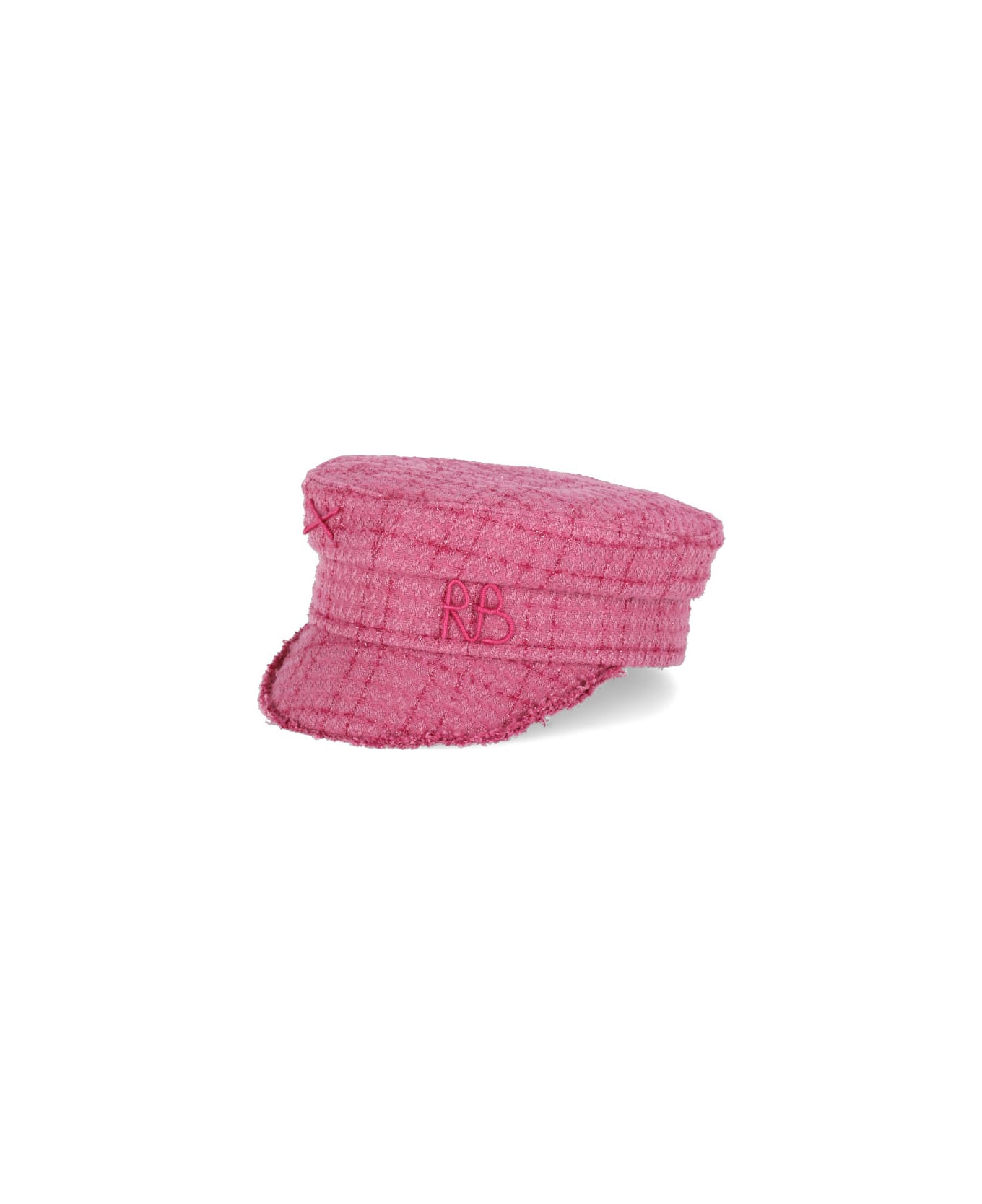 Ruslan Baginskiy Hat With Embroidery - Pink 帽子