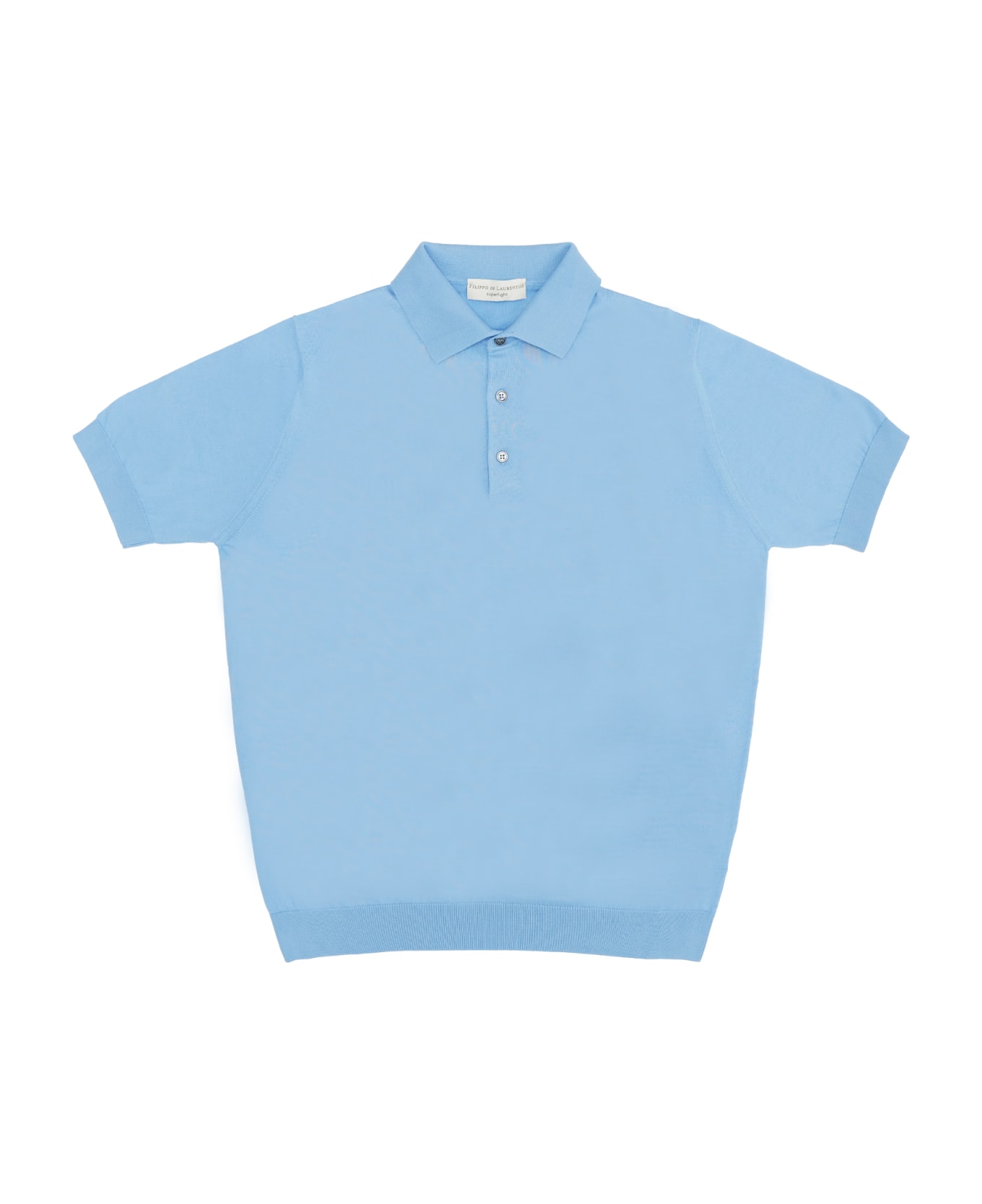 Filippo De Laurentiis Polo Shirt - Clear Blue