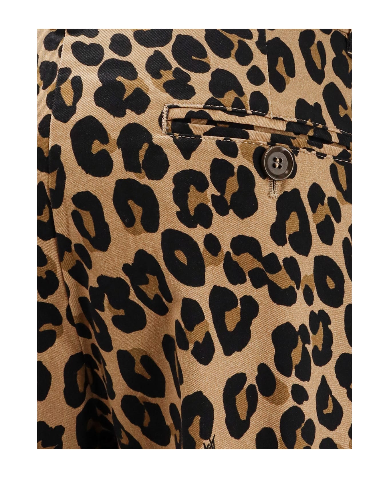 Aspesi Cotton Trousers - Spotted