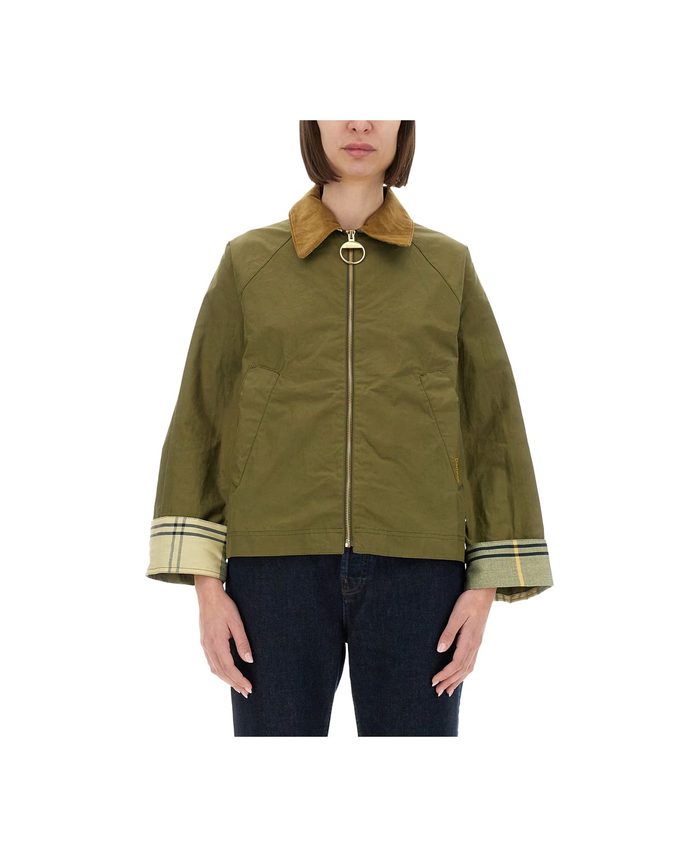 Barbour Rain Jacket 
catlin
 - GREEN