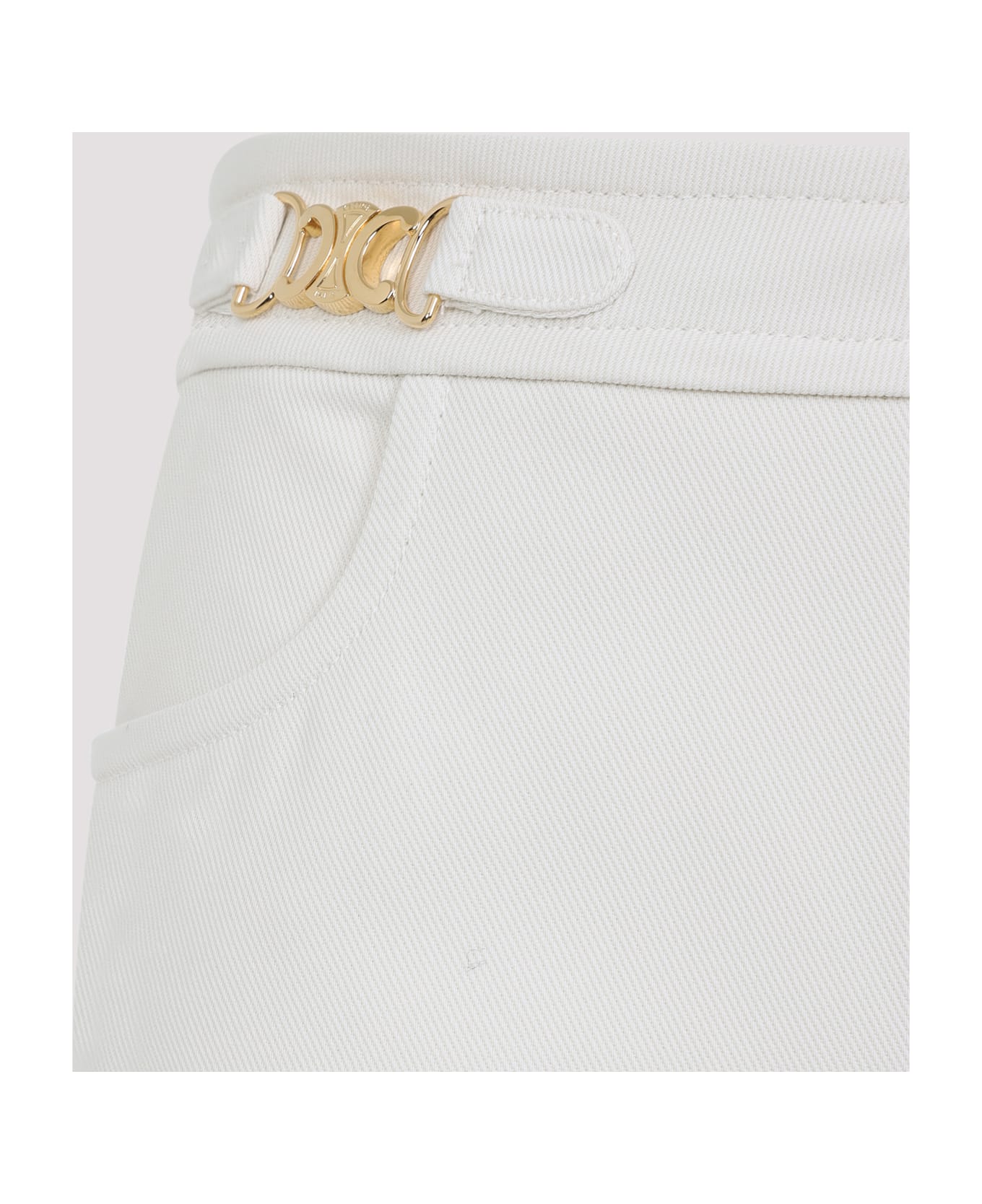 Celine Signature Triomphe Pants - Ow Off White