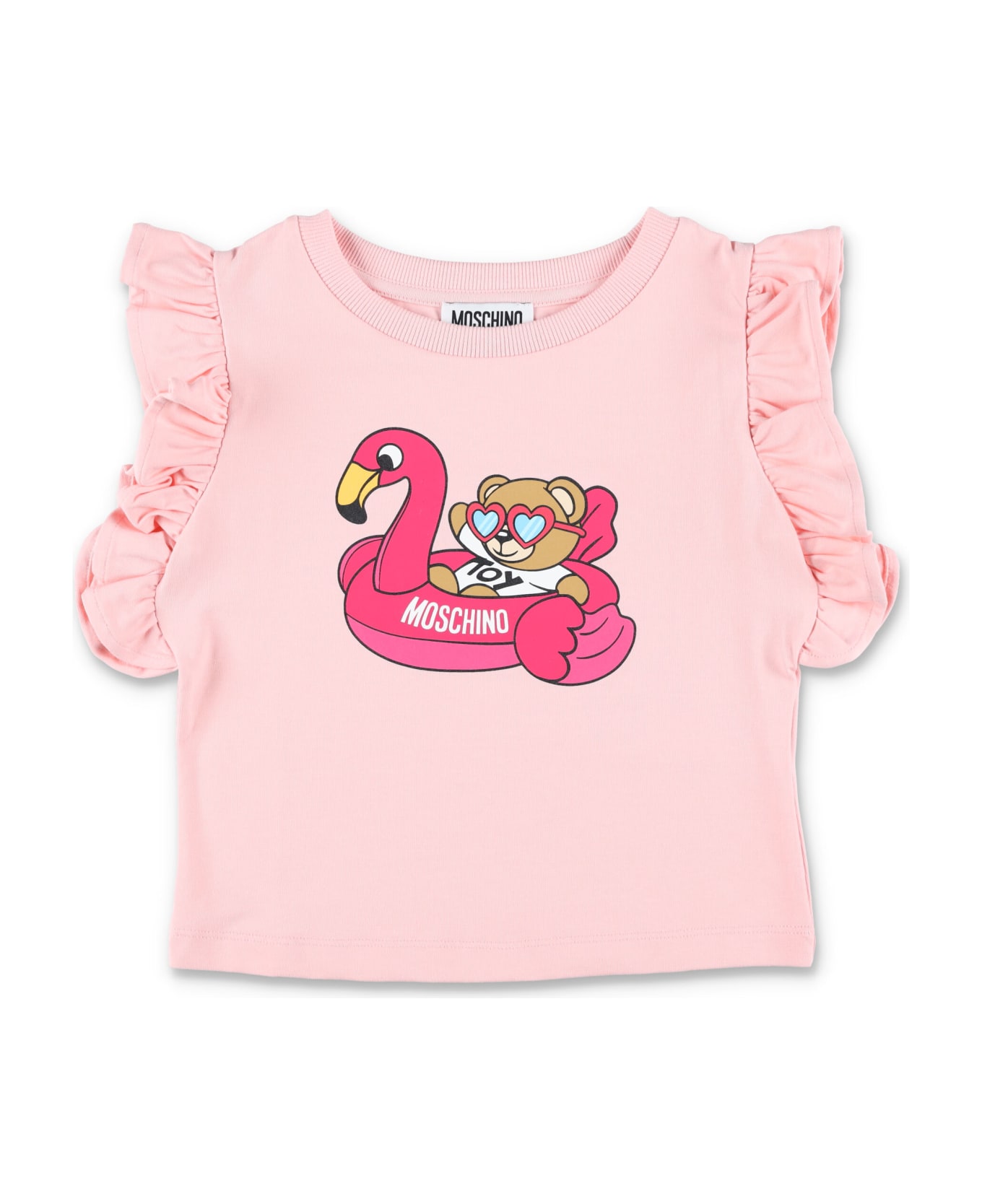 Moschino Beach Bear T-shirt - SUGAR ROSE