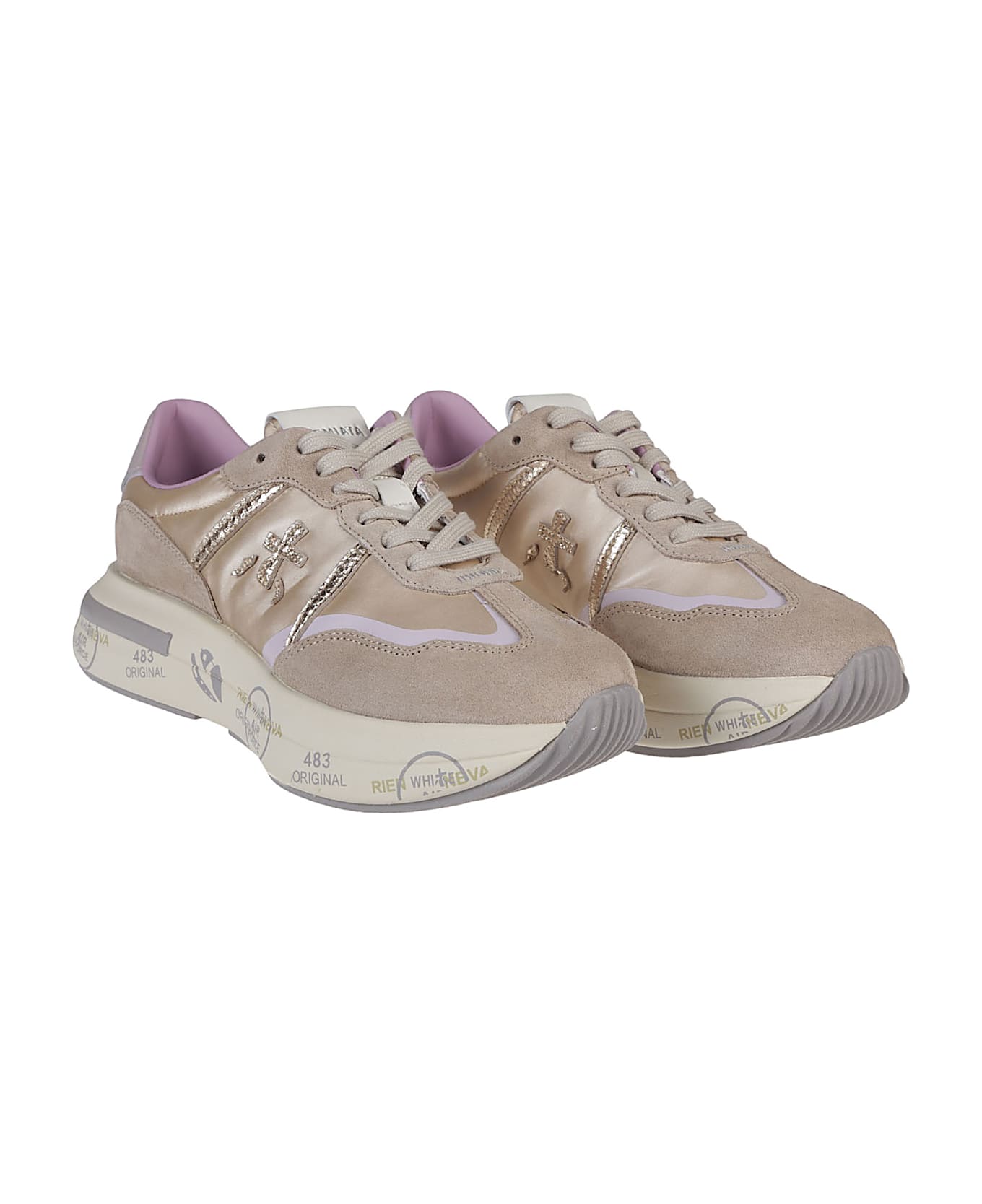 Premiata Cassie Sneakers - Taupe