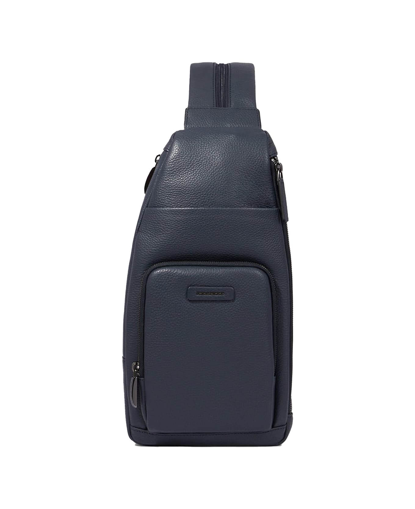 Piquadro Shoulder Bag For Ipad Mini, Portable As A Backpack - Blu