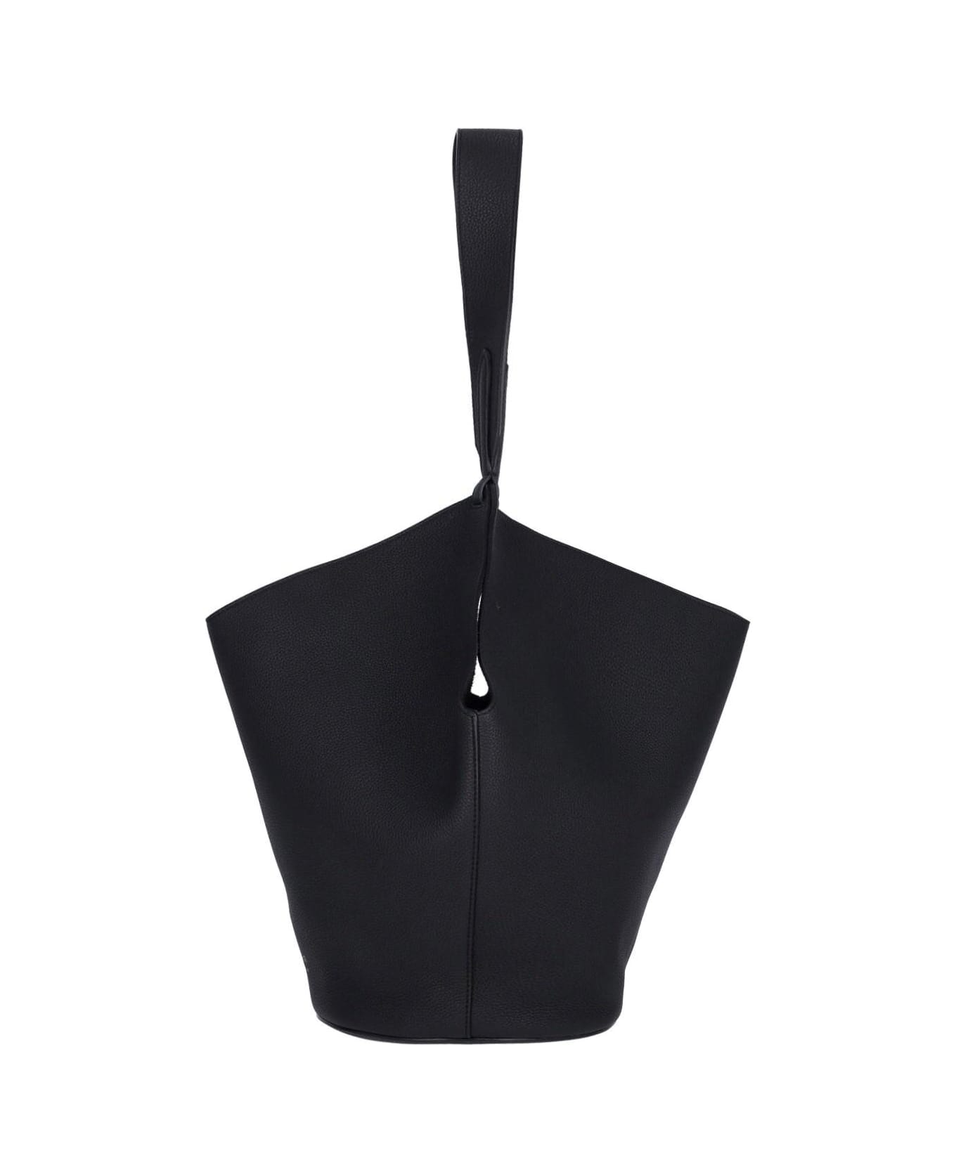 Khaite 
lotus
 Small Tote Bag - BLACK