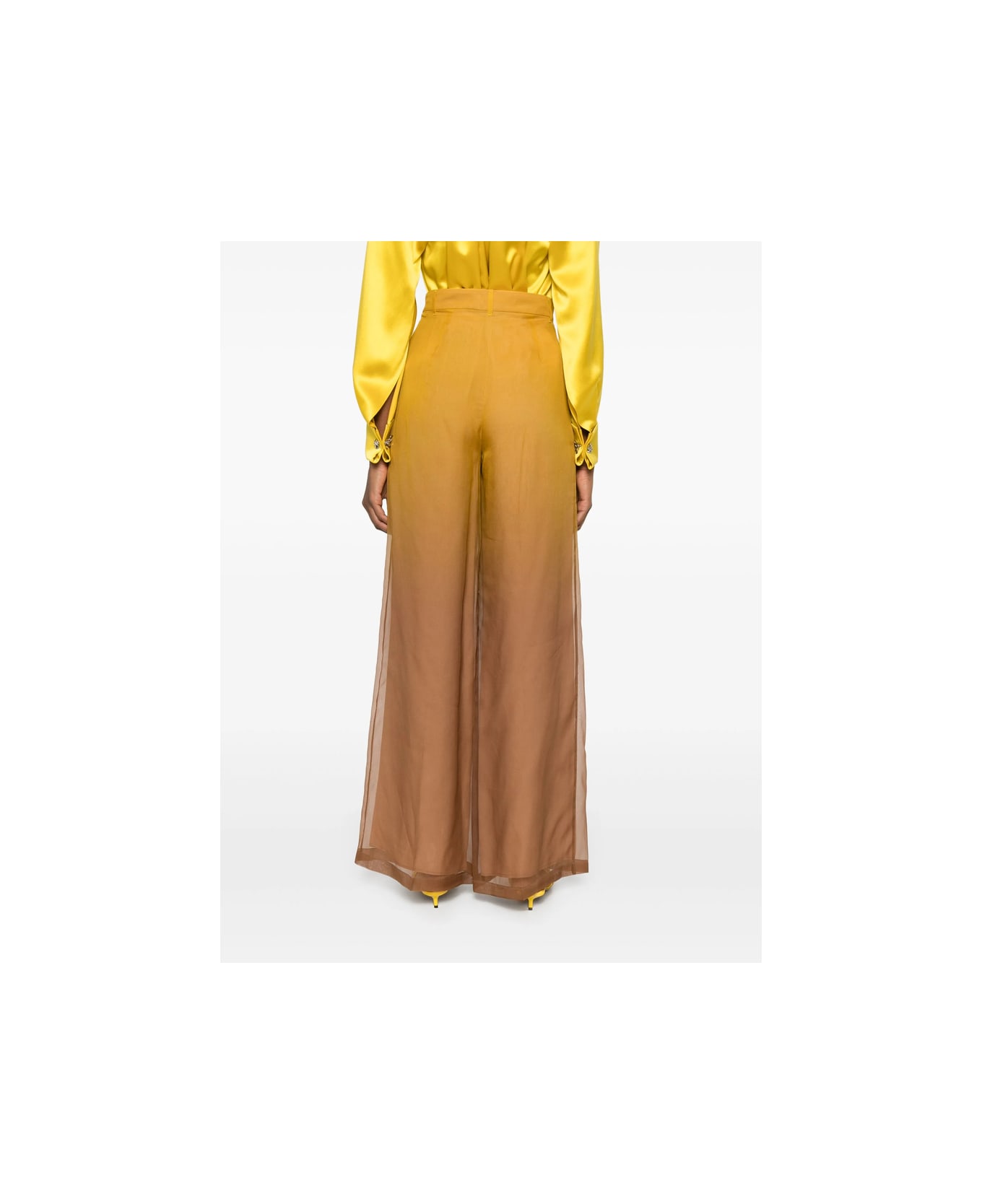 Max Mara Pianoforte Pant - YELLOW