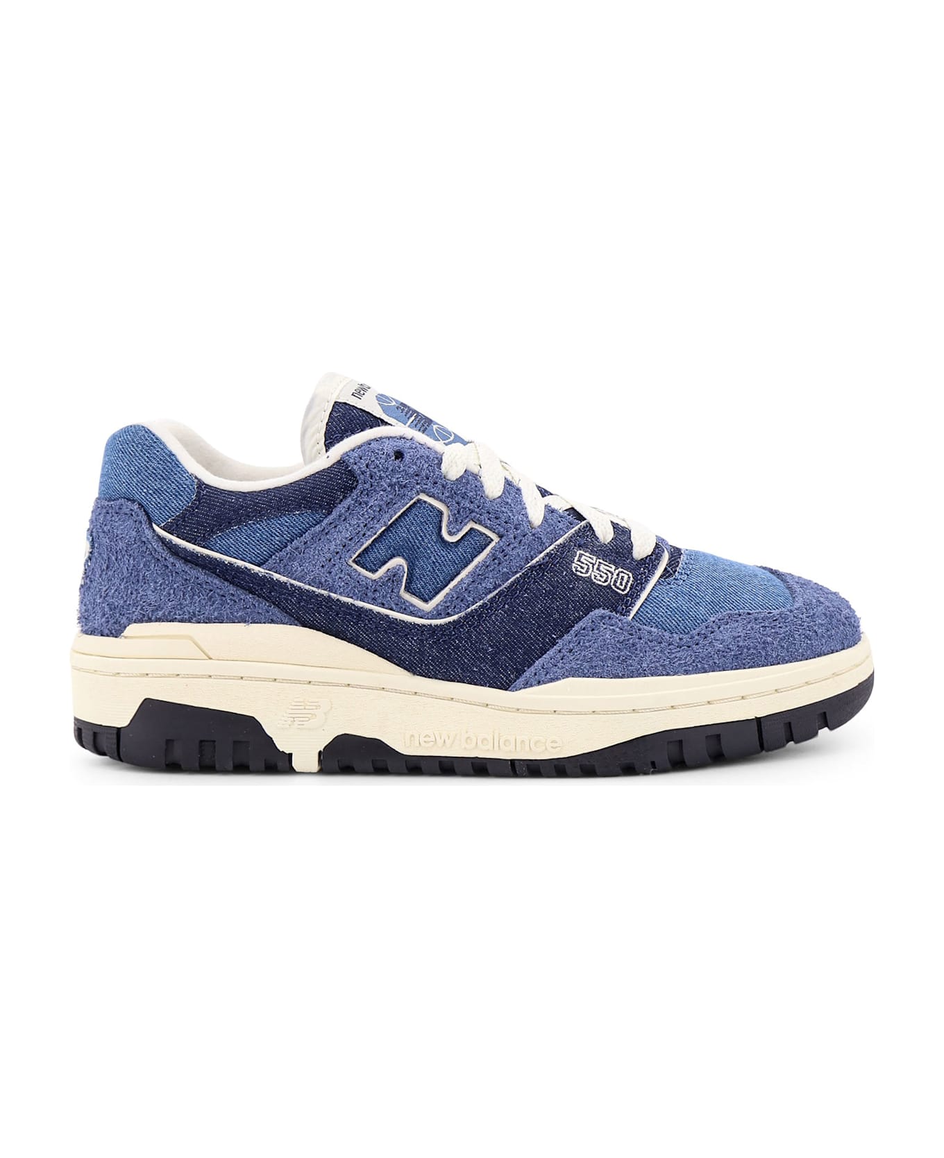 NEW BALANCE ★ UNISEX CASUAL SNEAKER - BB550PTB New Balance 550 NB Mini Logo White Green Men Unisex Casual