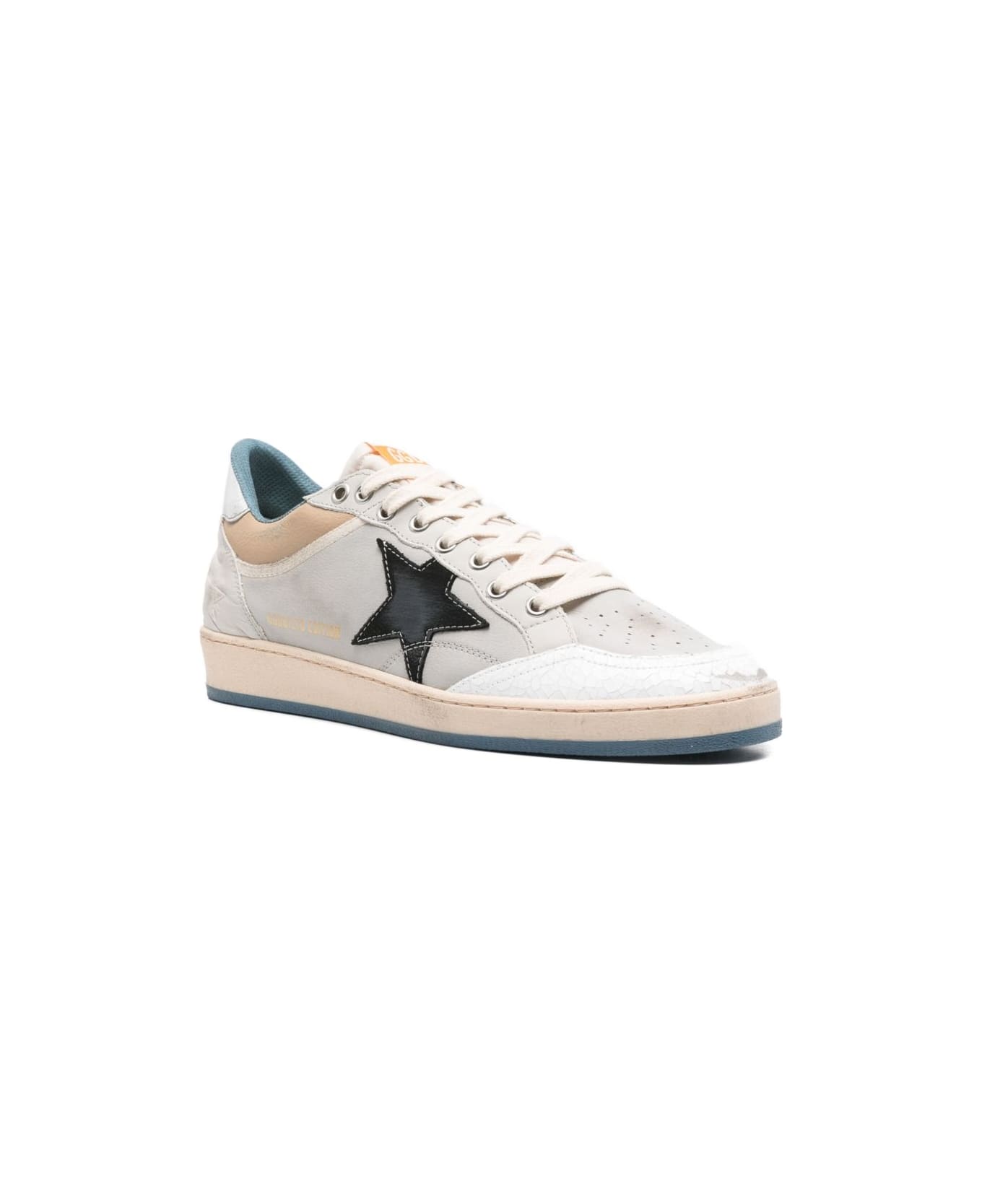 Golden Goose Light Gray Lace-up Sneakers - Grey