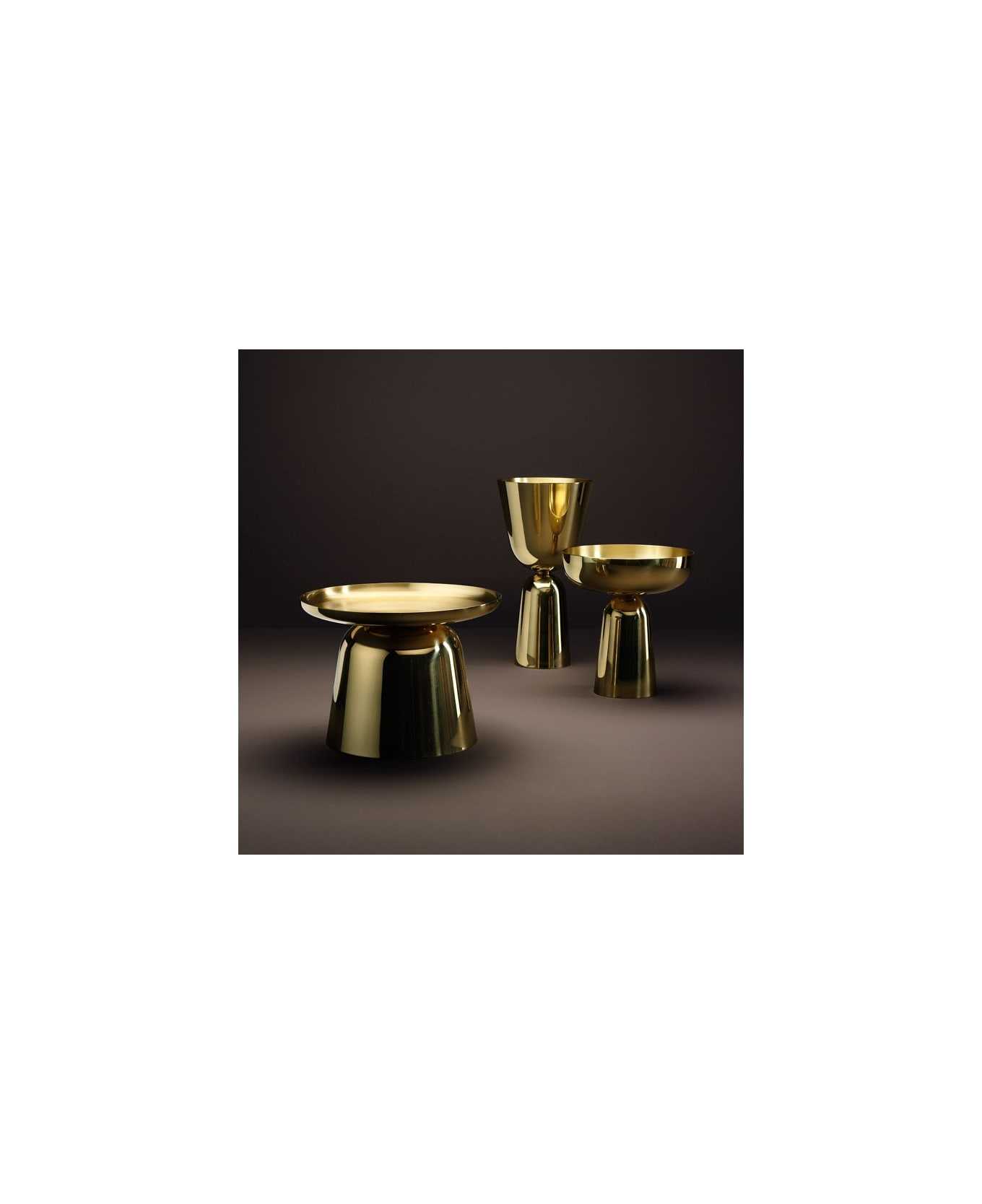 Ghidini 1961 Flirt Collection - Gil&luc Polished Brass - Polished brass