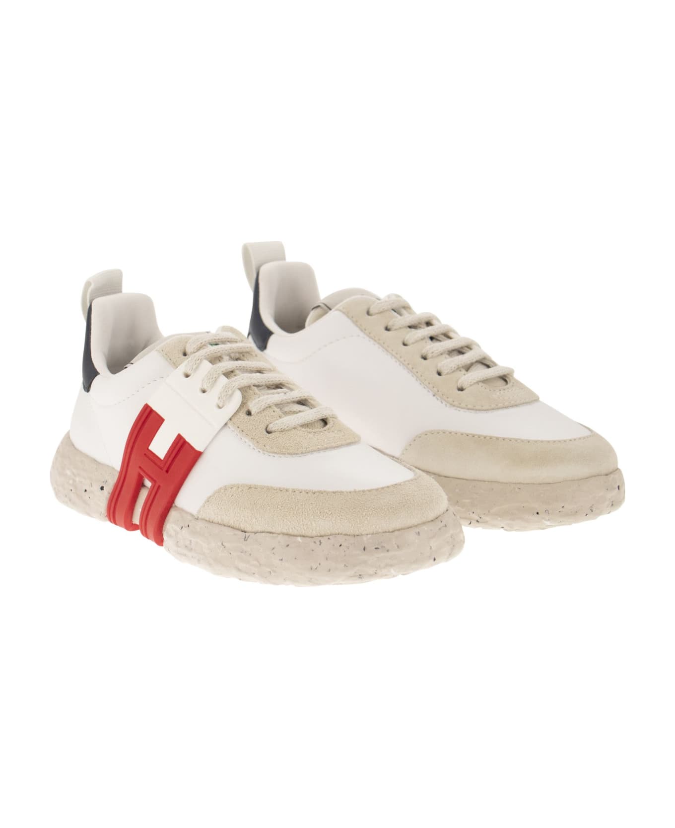 Hogan Sneakers -3r - White/red/blue