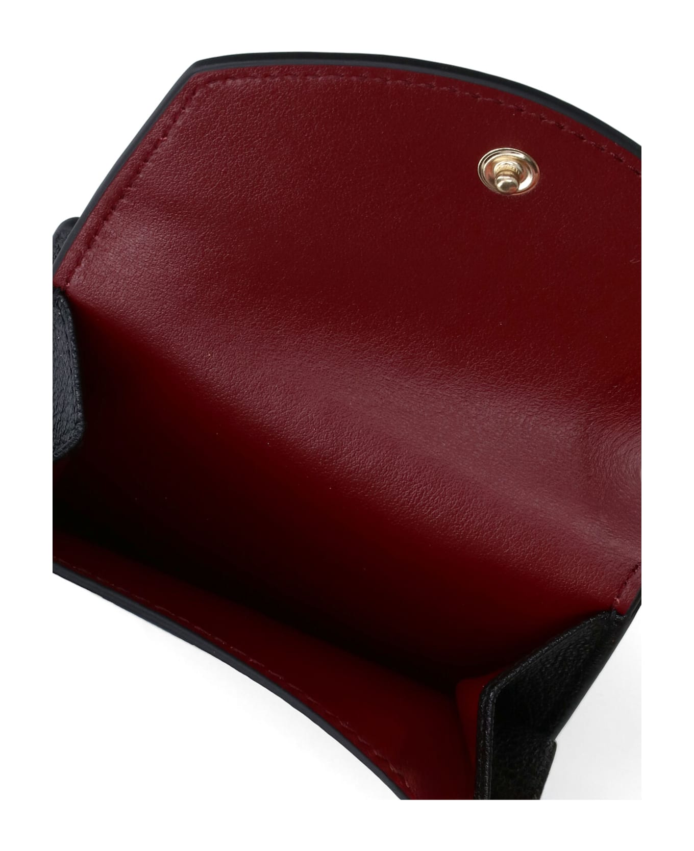 Anya Hindmarch Tri-fold Wallet "eyes" - Black  