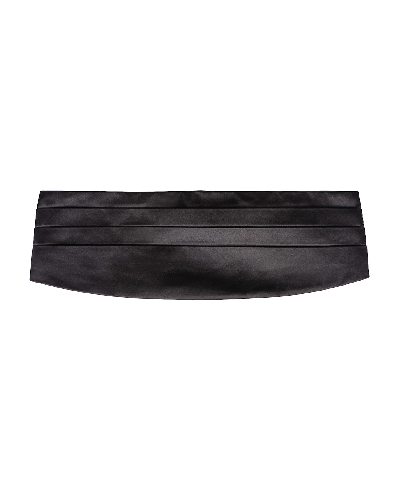 Dolce & Gabbana Silk Tuxedo Sash - BLACK