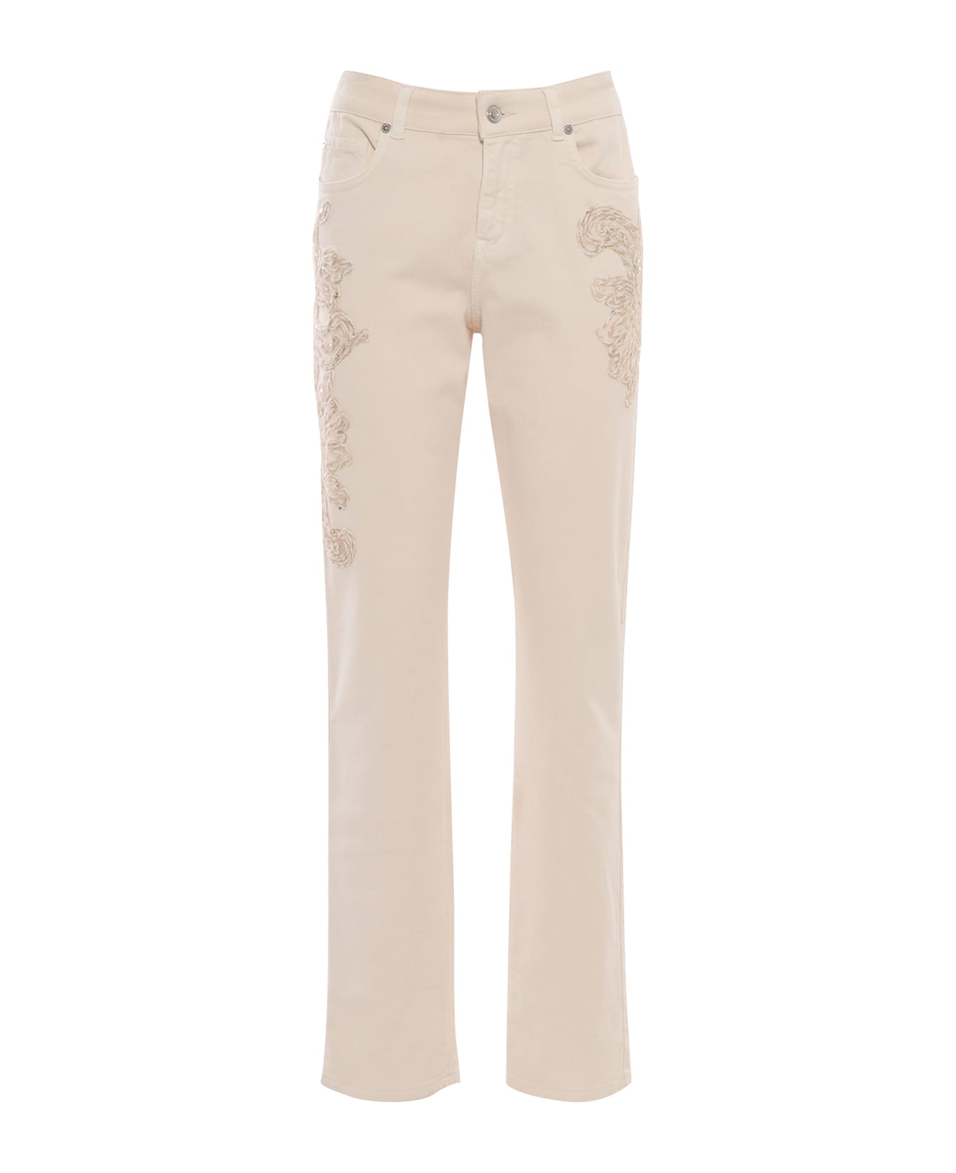 Ermanno Ermanno Scervino Trousers - BEIGE