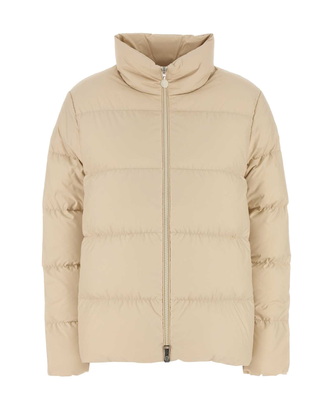 Moncler Sand Polyester Mauzun Down Jacket - 20N