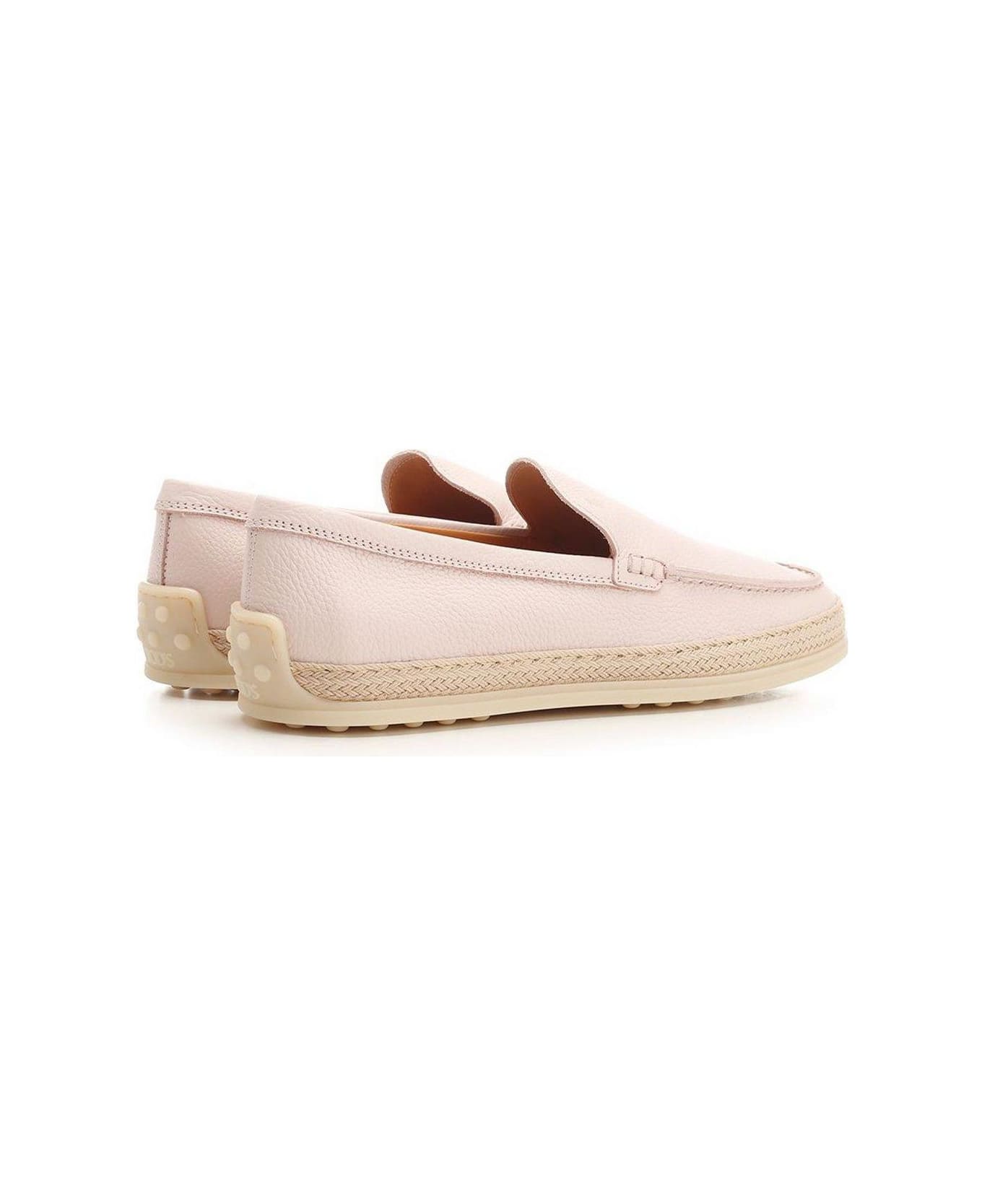 Tod
s Raffia Loafer - Rose