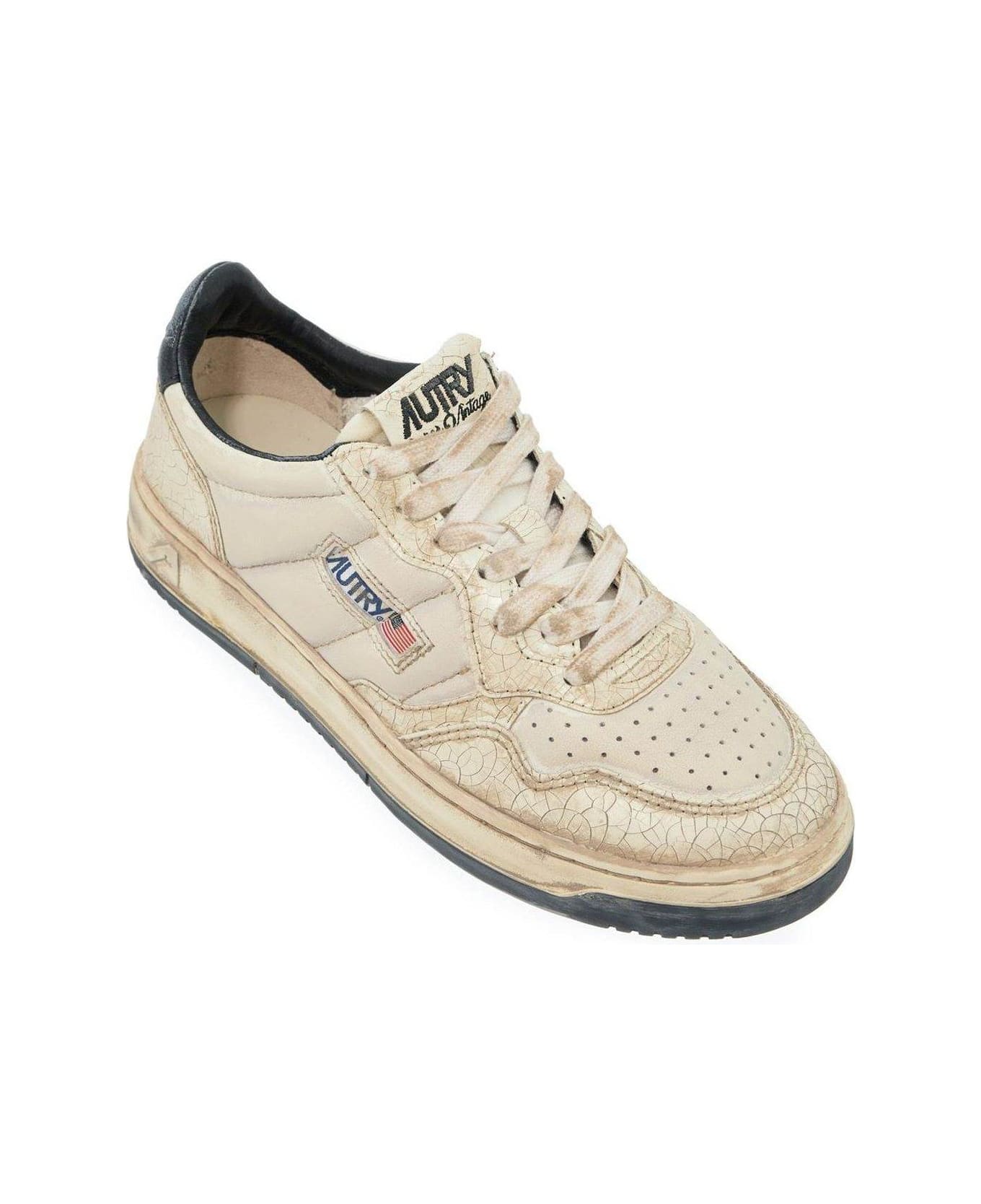 Autry Super Vintage Lace-up Sneakers