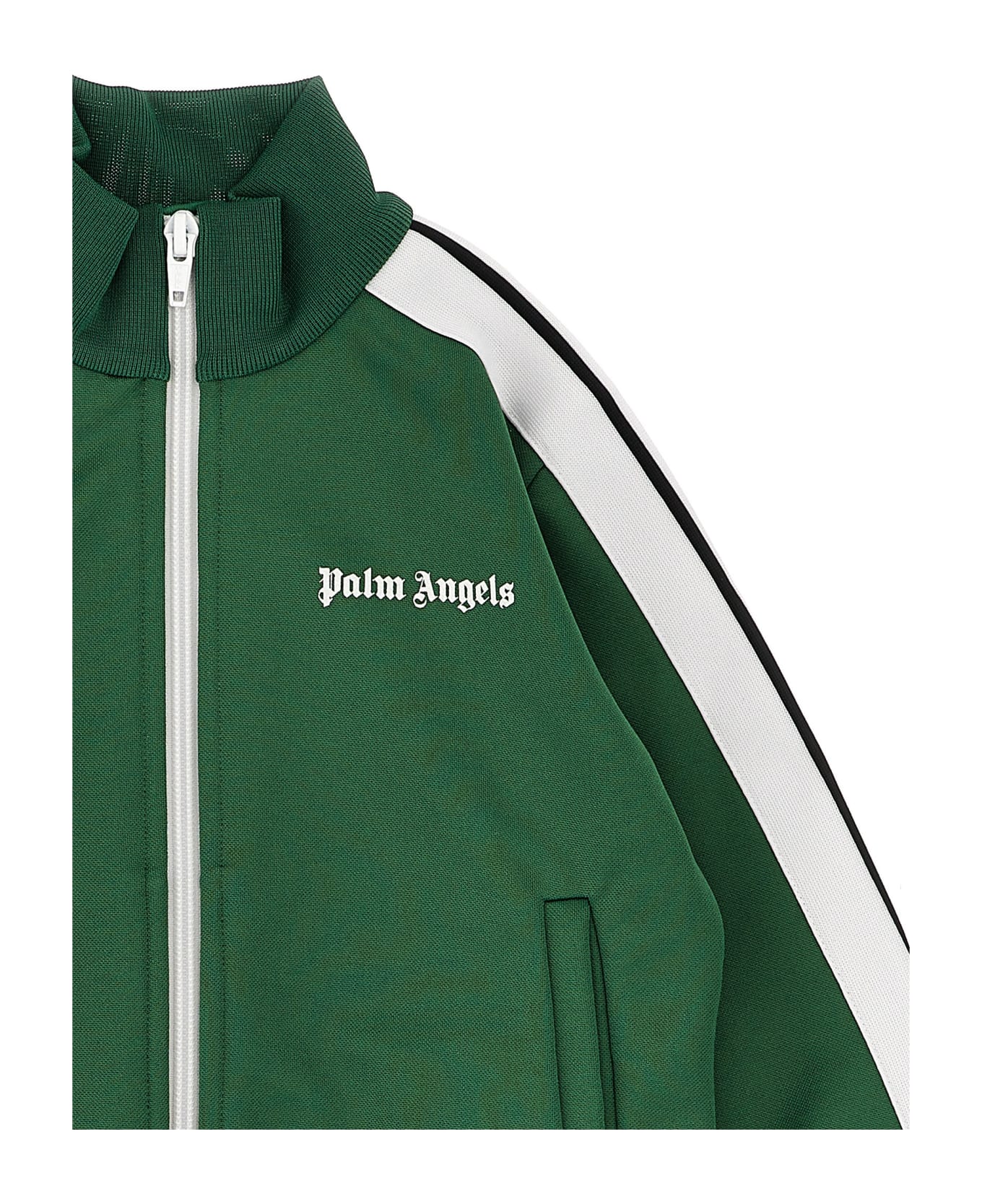 Palm Angels 'track' Sweatshirt - Green