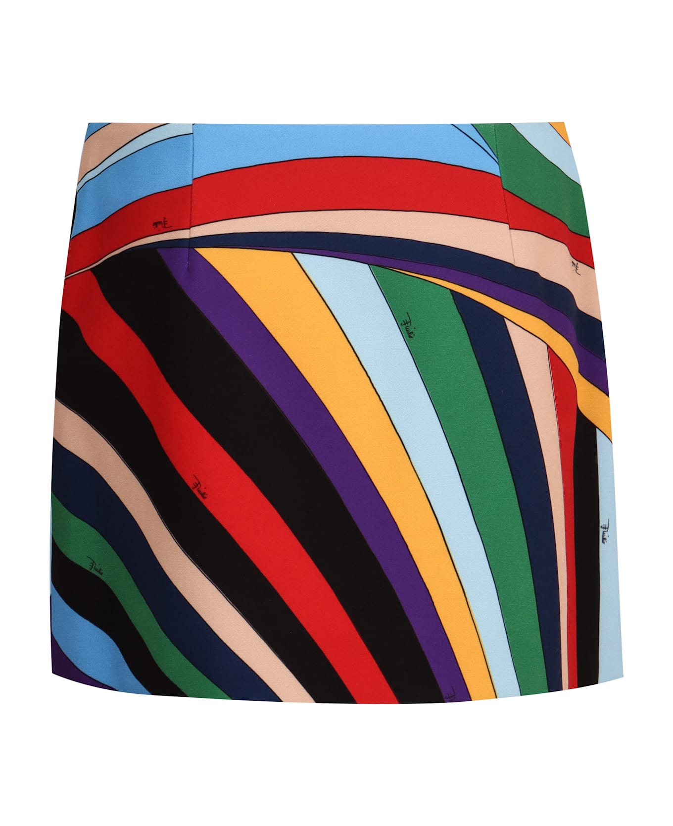 Pucci Printed Mini-skirt - VIOLAROSSO