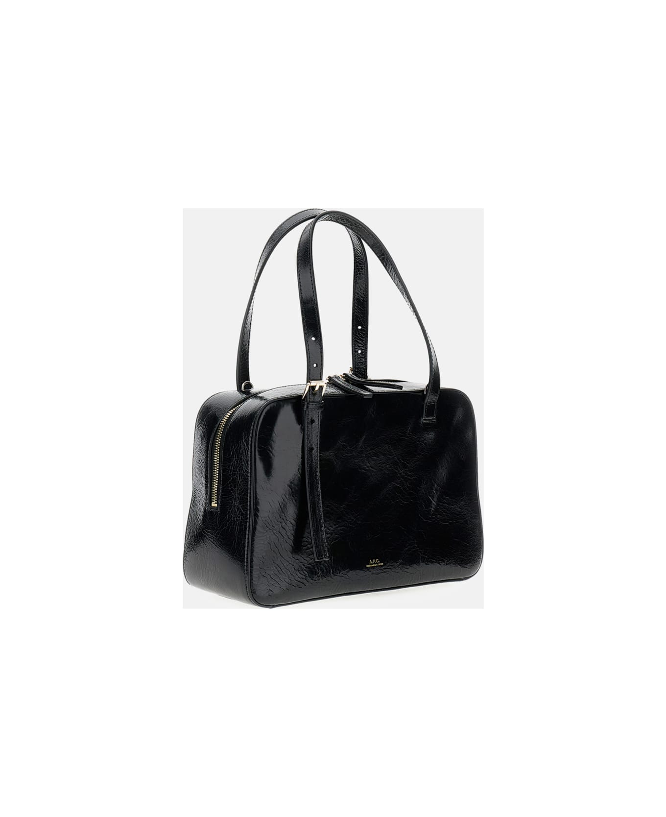 A.P.C. Sac Virginie Box Bag - Black