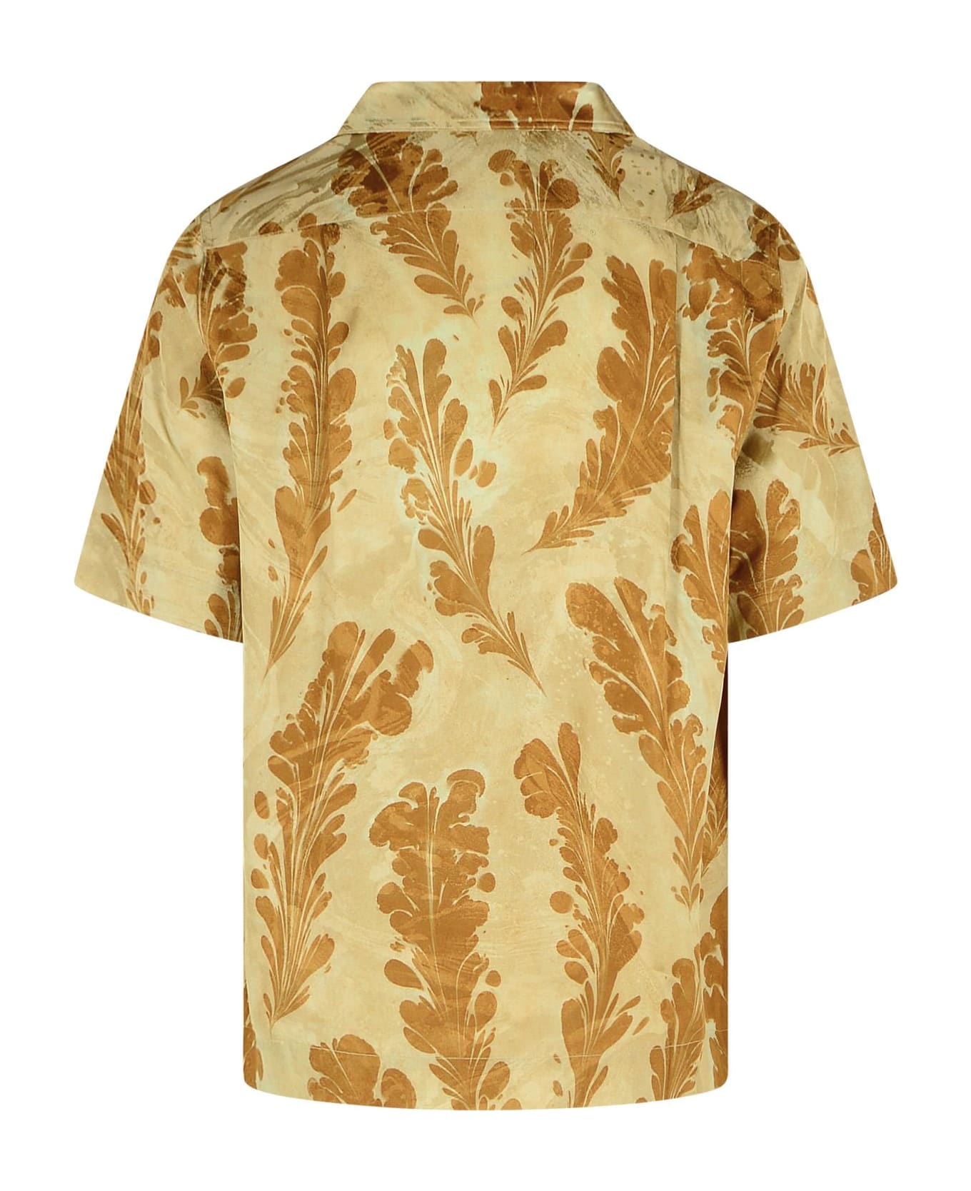 Dries Van Noten 
cameron
 Beige Viscose Shirt - Beige