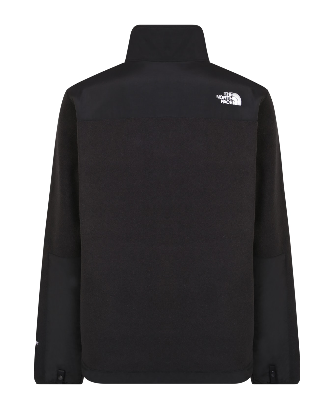 The North Face Fleece Jacket With Iconic Logo Black - Black