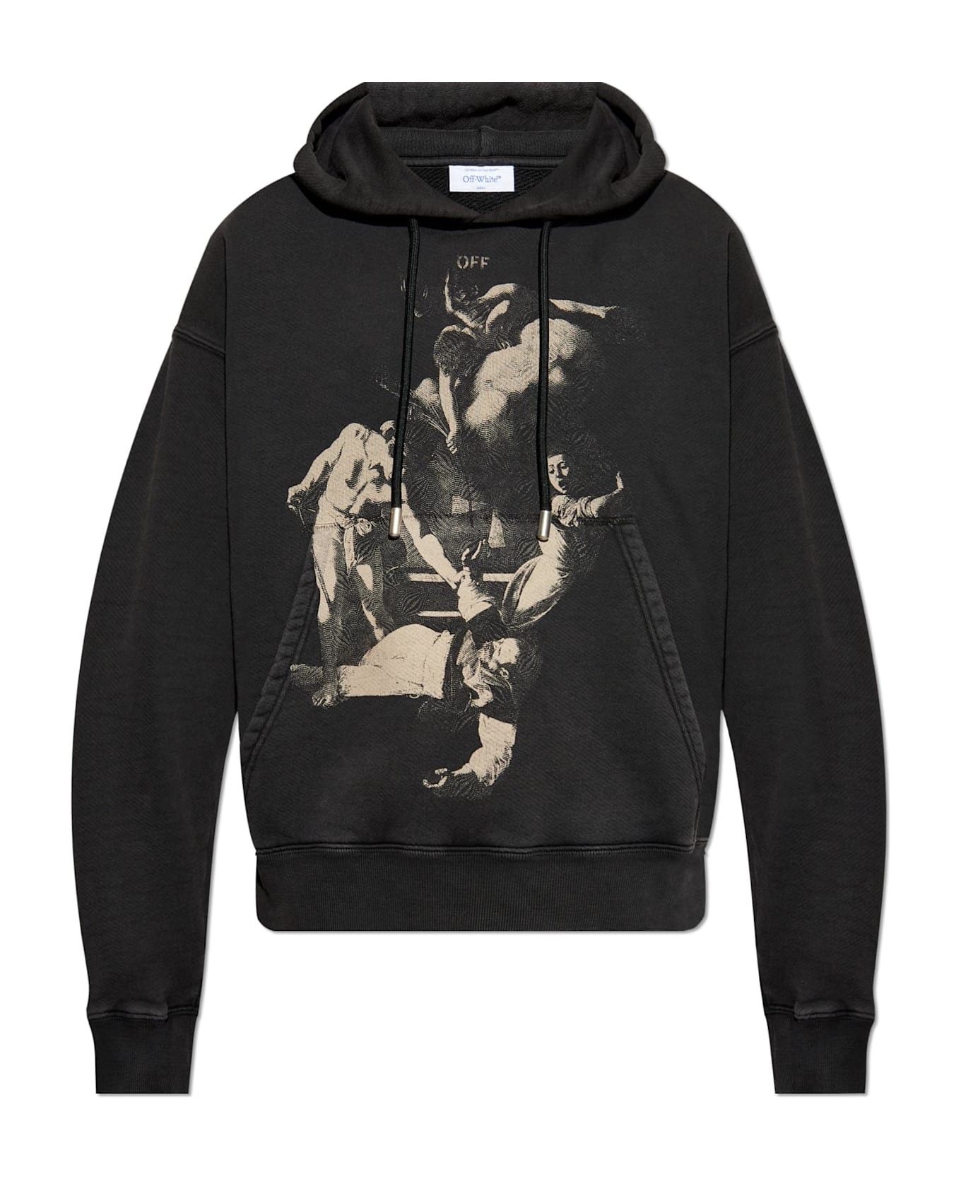 Off-White Printed Sweatshirt - Vintage Black
