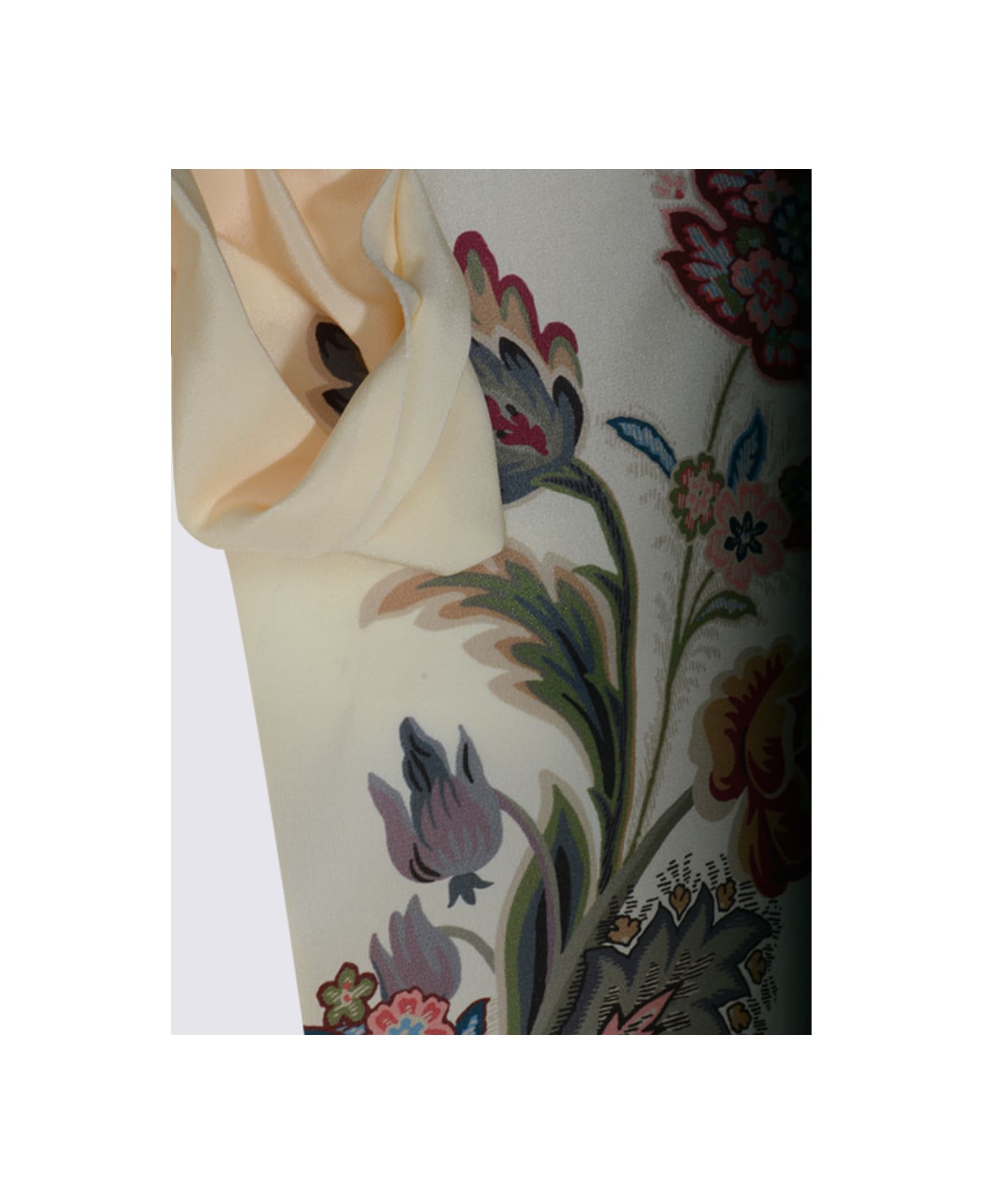 Etro Cream Silk Shirt - White