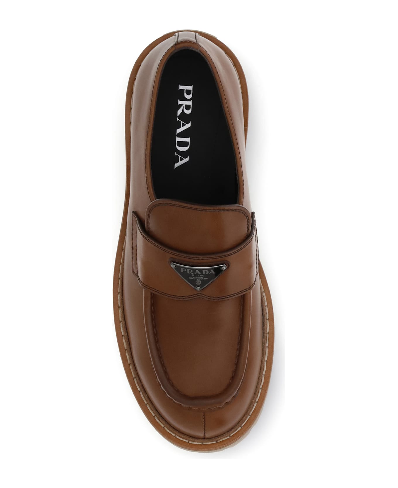 Prada Leather Loafers