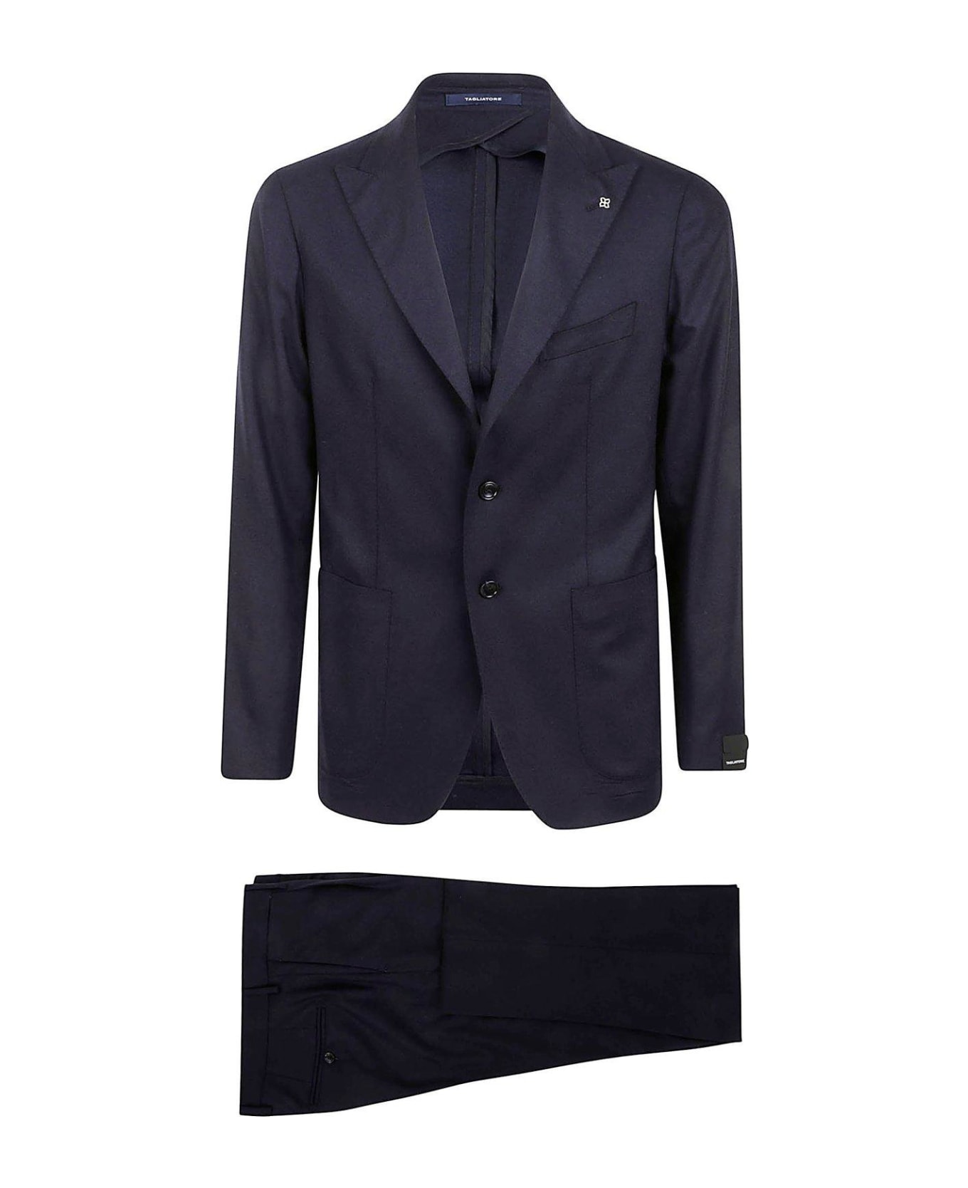 Tagliatore Single-breasted Two-piece Suit Set - Blu