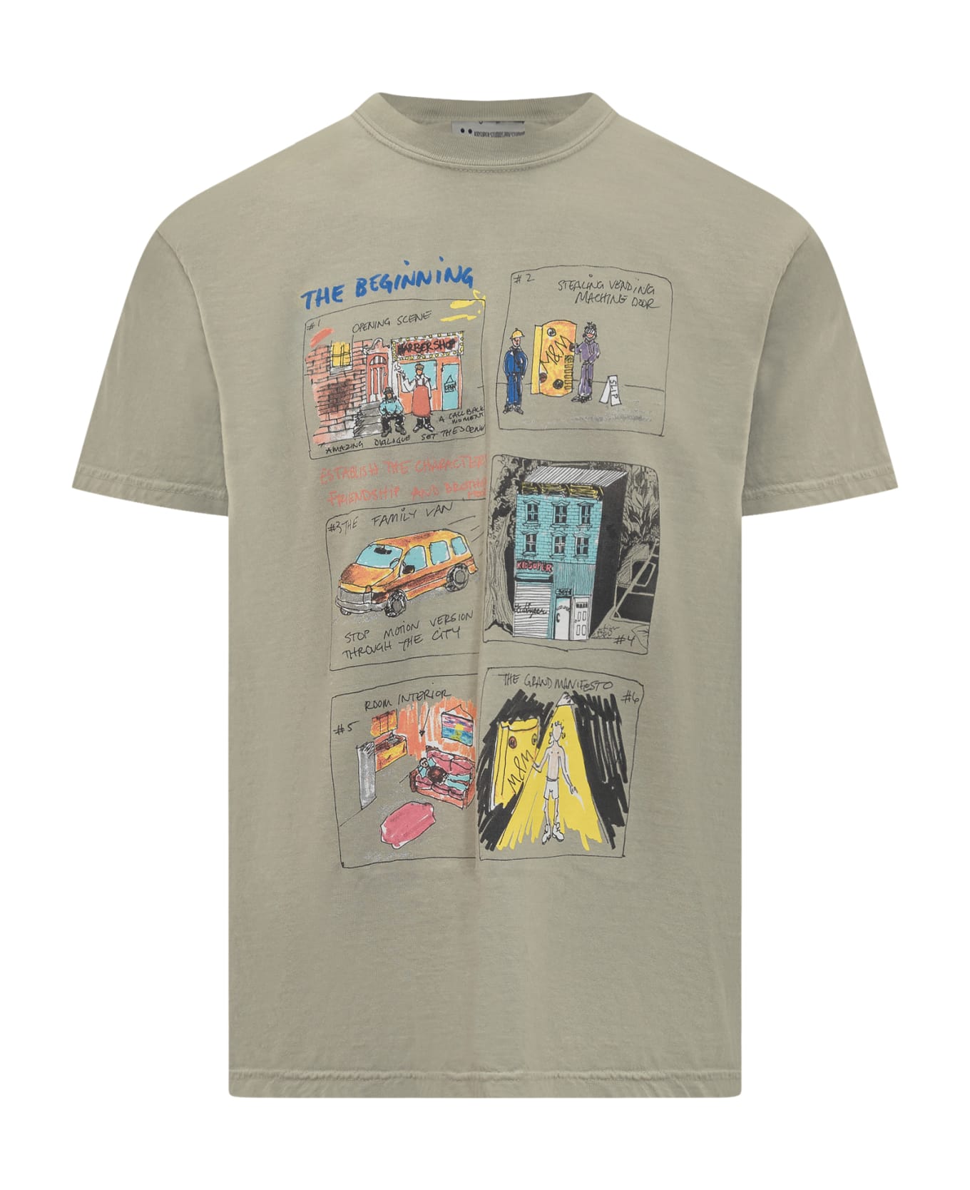 Kidsuper Screenplay T-shirt - TAN