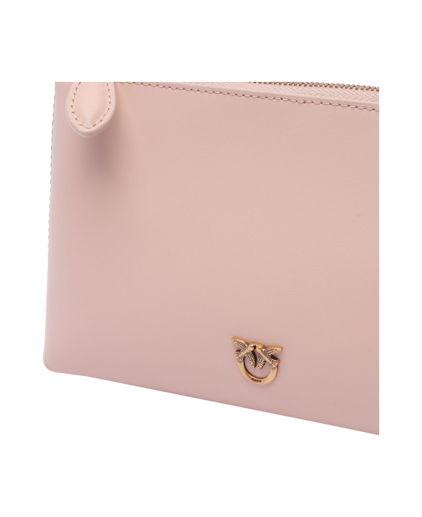 Pinko Mini Flat Horizontal Pochette - Pink