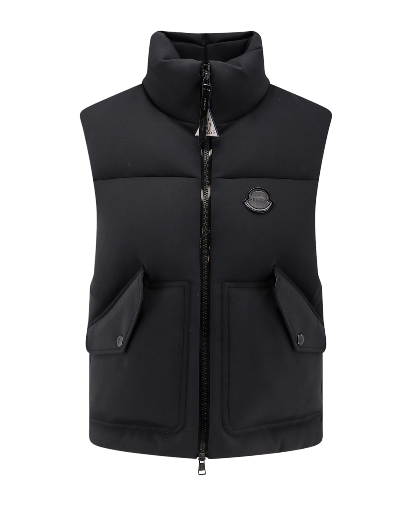 Moncler Genius Otis 4 Moncler Edward Enninful Ee72 Sleeveless Down Jacket - Black