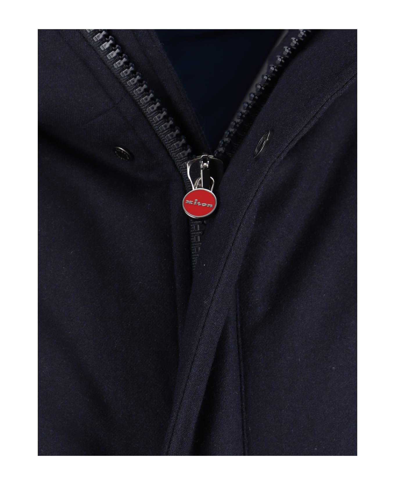 Kiton Down Jacket - Blu