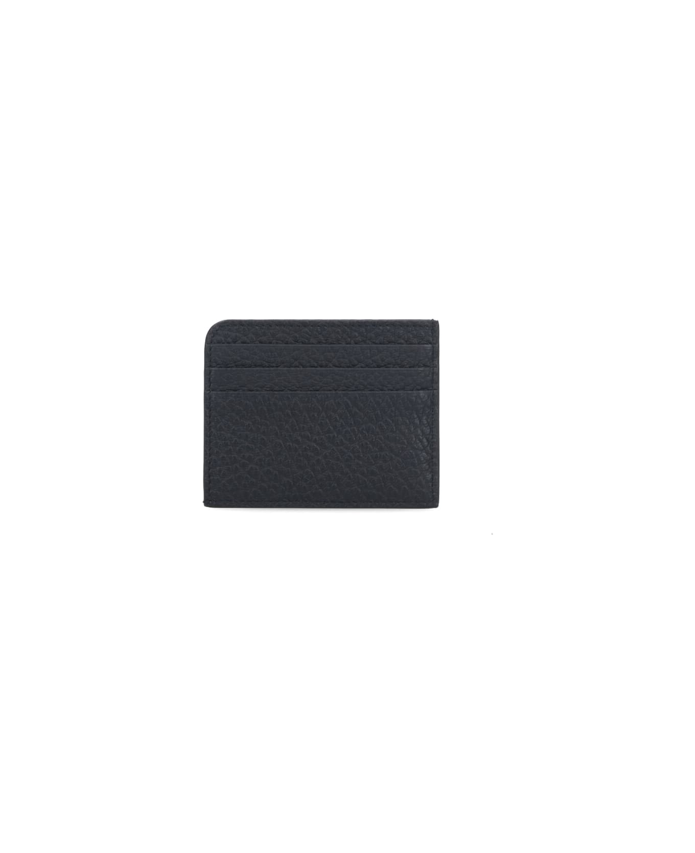 Maison Margiela "four Stitches" Card Holder - Black  