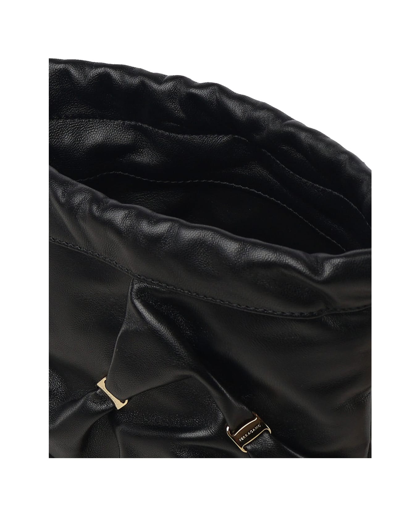 Ferragamo Mini Bucket - Black