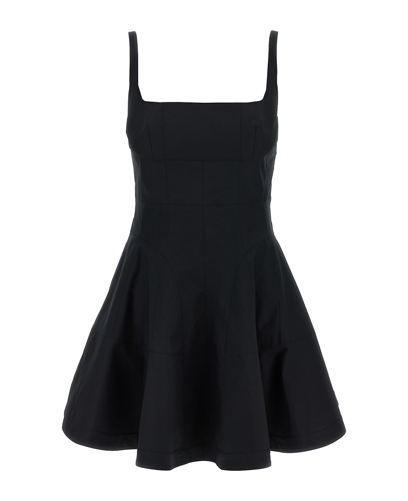 Giovanni Bedin Poplin Mini Dress - Black  