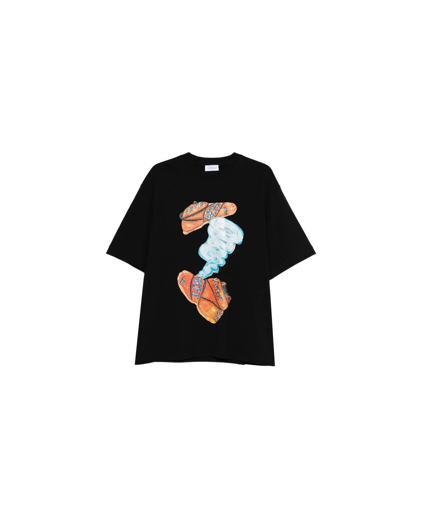 Off-White T-shirt - BLACK