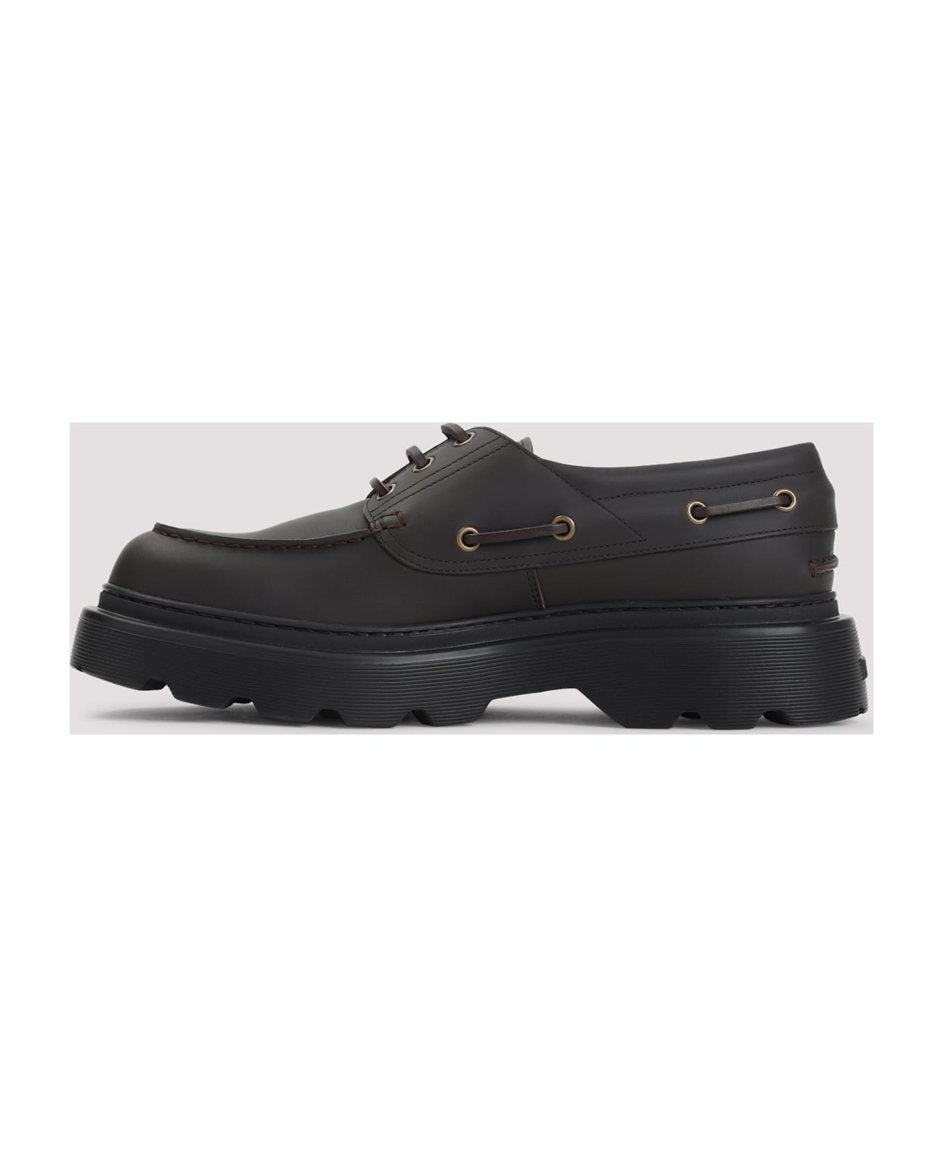 Tod
s Leather Lace-up - Palissandro