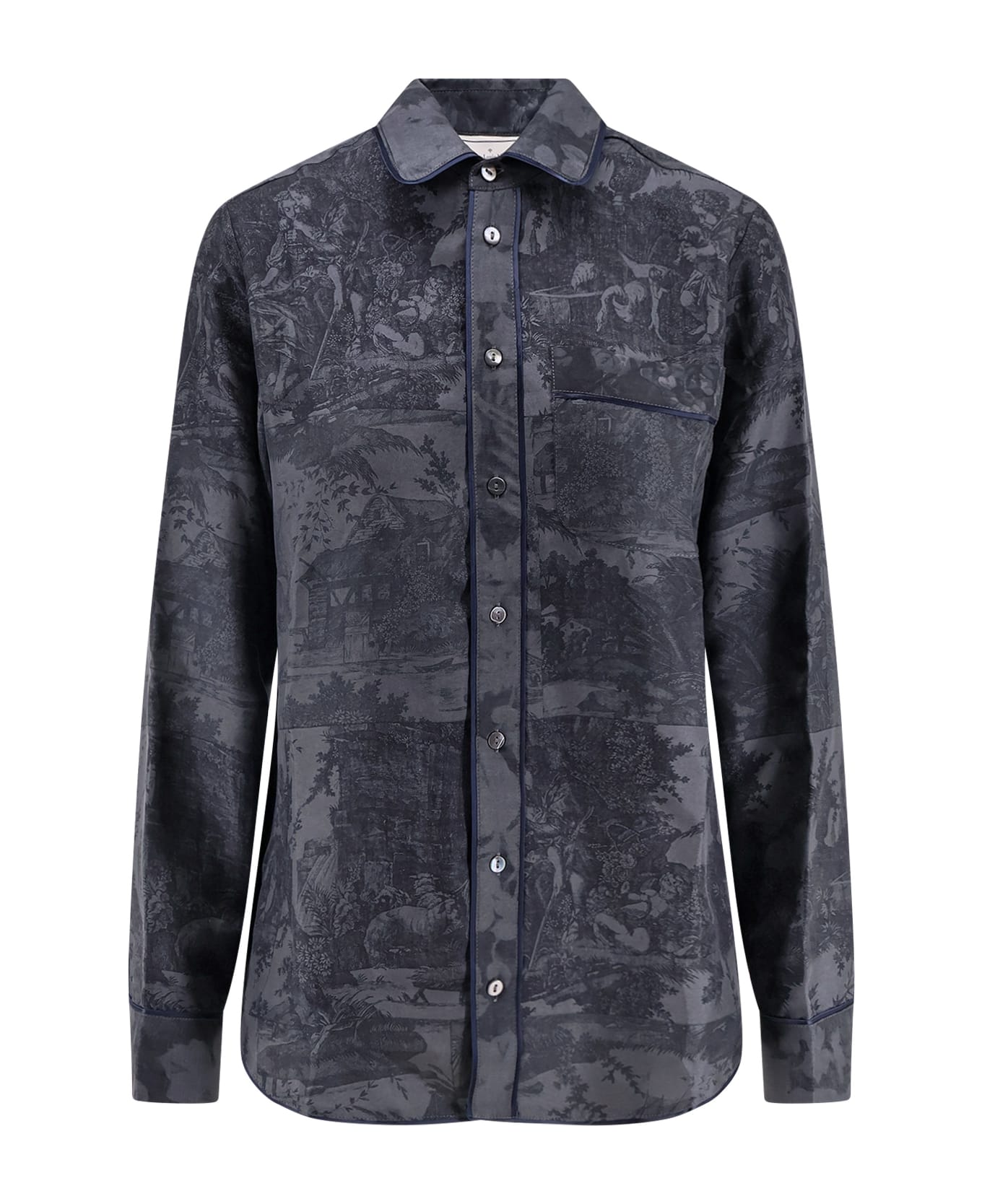 Pierre-Louis Mascia Silk Shirt - MultiColour