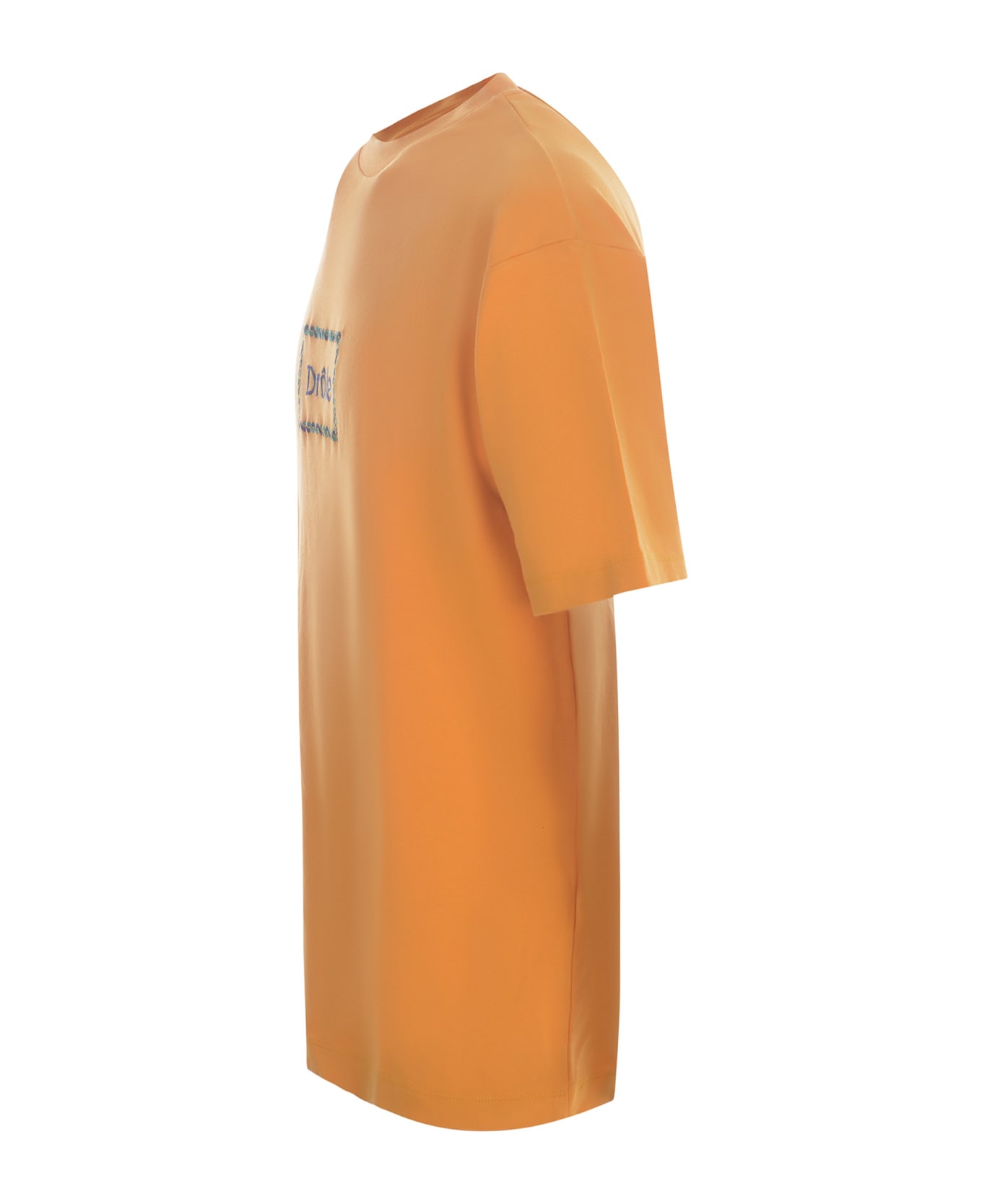 Drôle de Monsieur T-shirt Drole De Monsieur "tresse" Made Of Cotton - Arancione