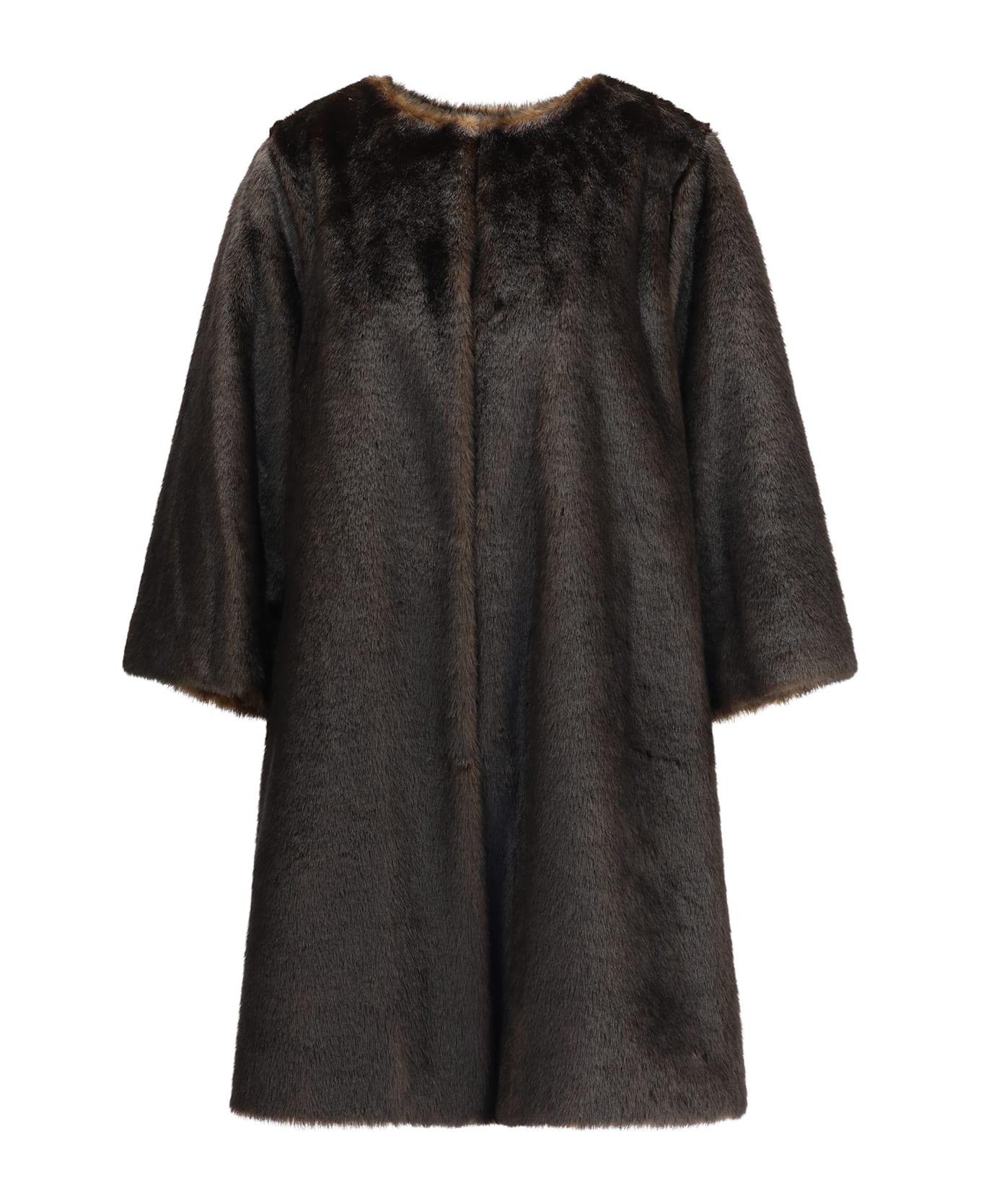 Loulou Studio Soft Faux Fur Coat