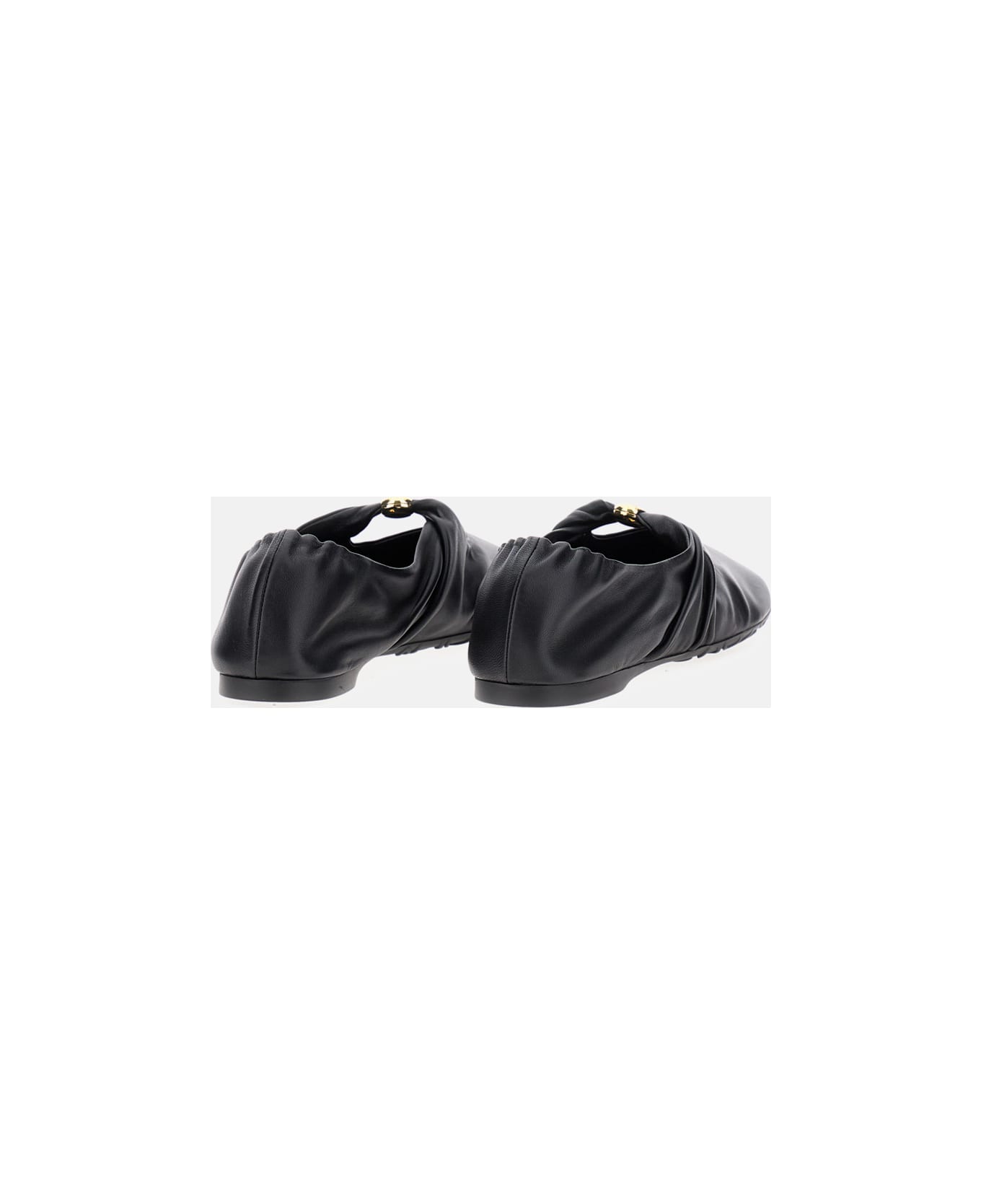 Loewe Pebble Soft Ballerina - Black