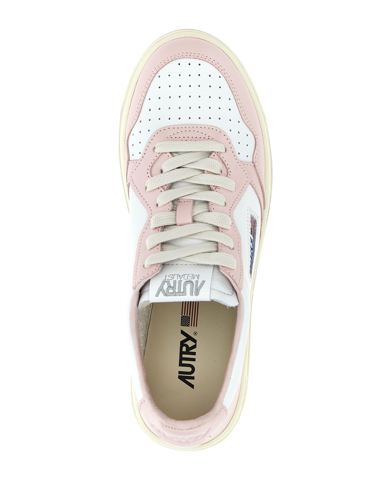 Autry Medalist Low Sneakers - Powder