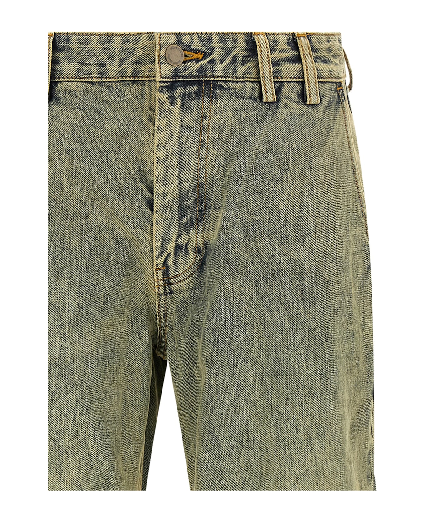 Entire Studios 'cuff Surface Wave' Jeans - Sw Surfacewave