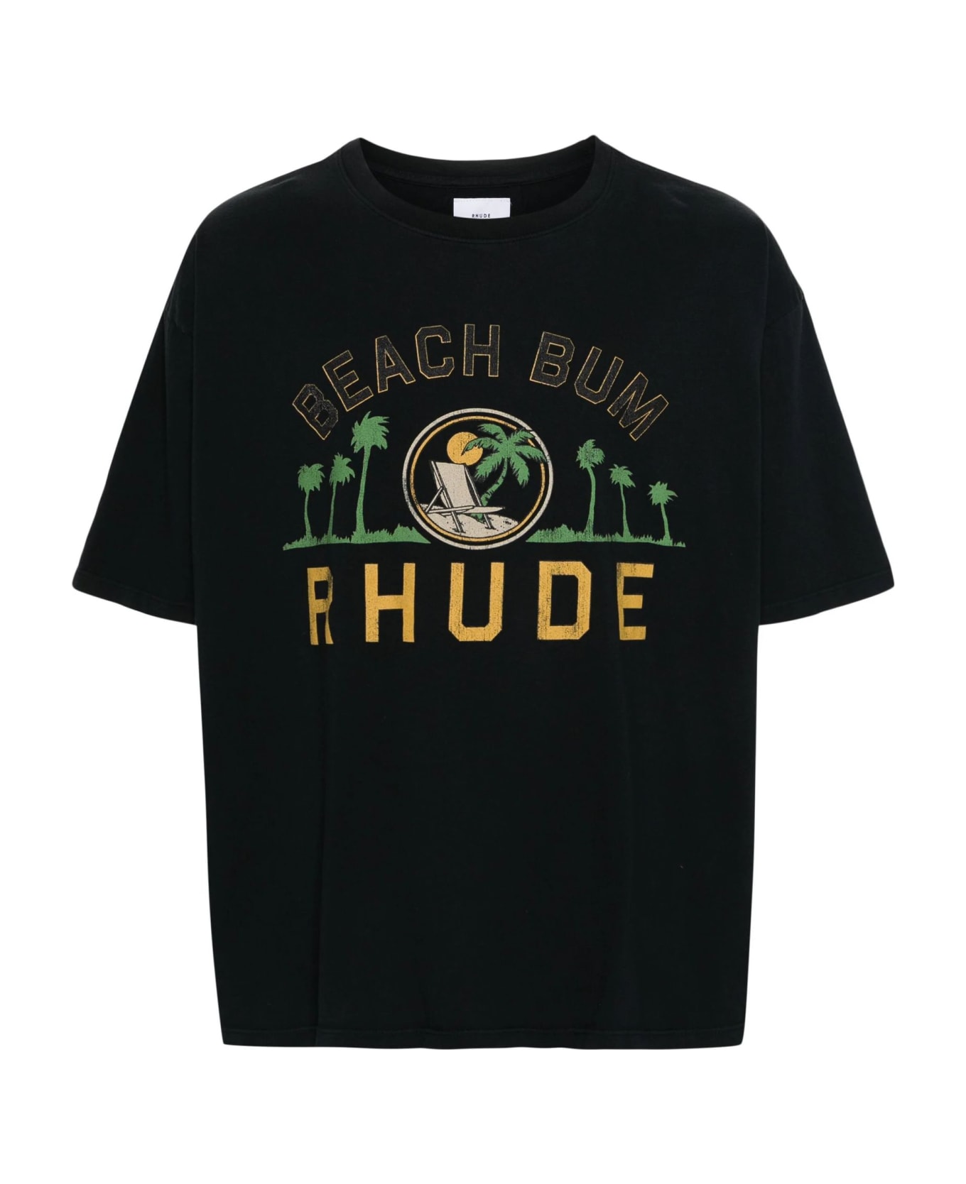 Rhude T-shirts And Polos Black - Black
