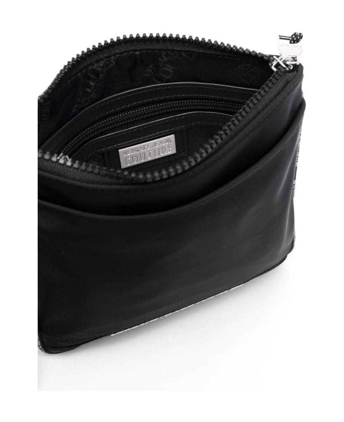 Versace Jeans Couture Bag With Logo - Black