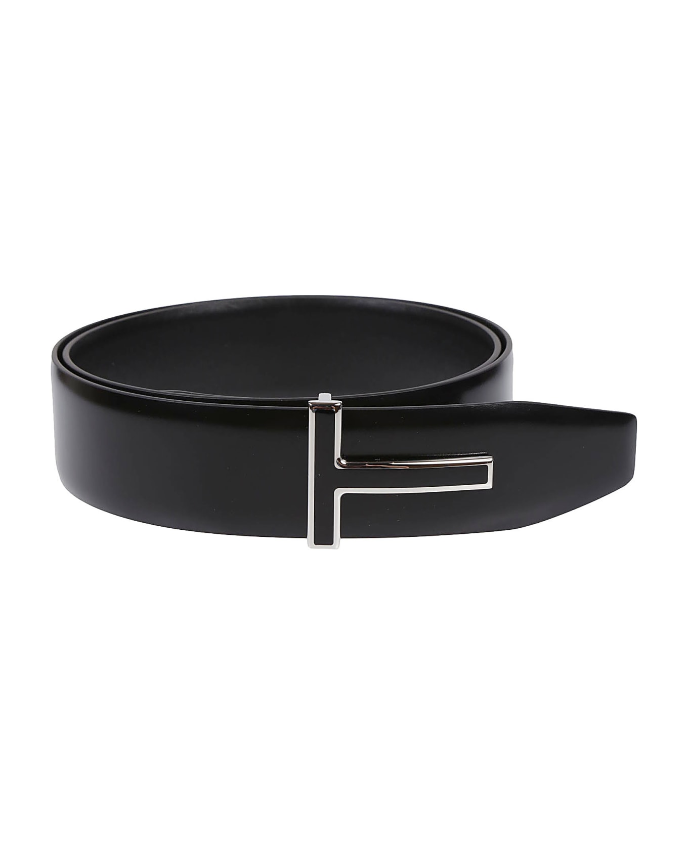Tom Ford T Reversible Belt - Black