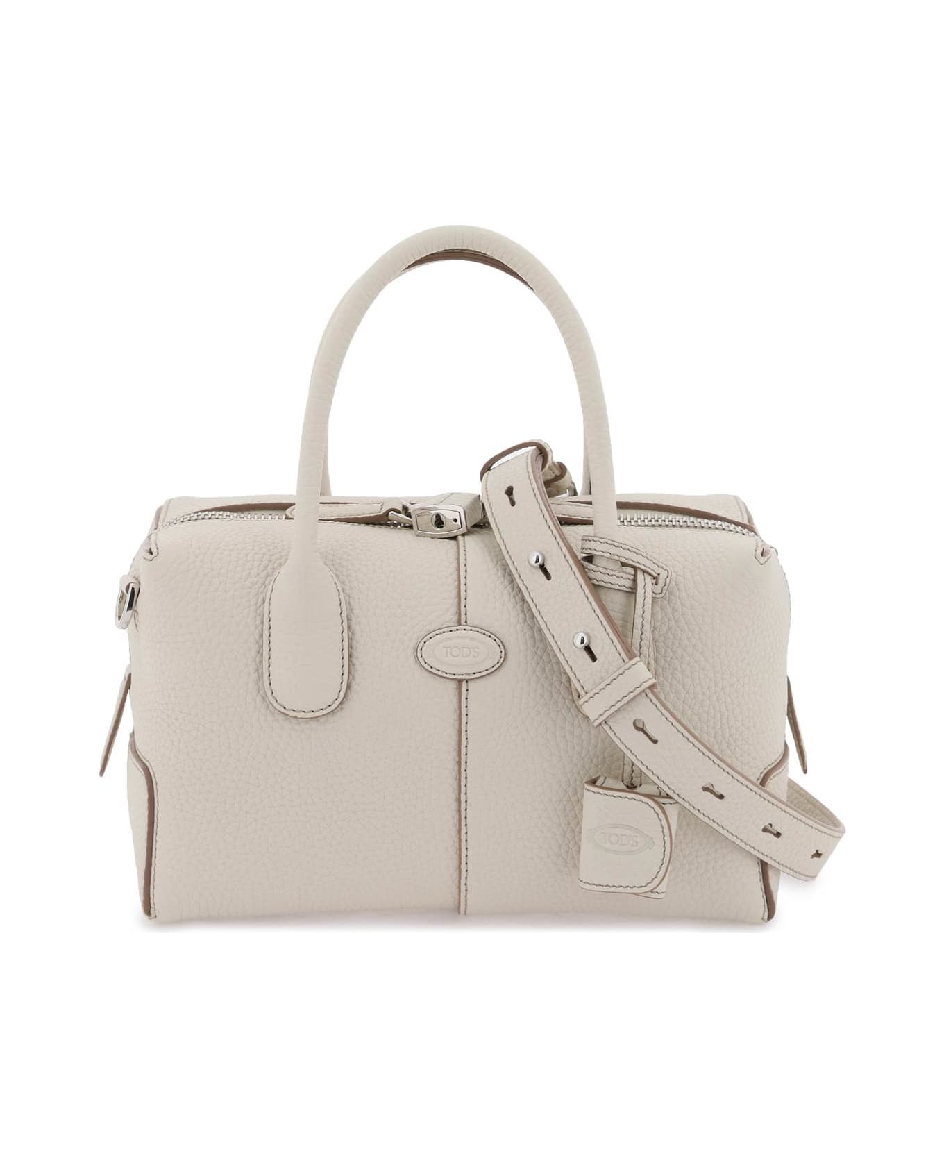 Tod's 'bauletto T Case' Small Handbag - STUCCO (White) トートバッグ