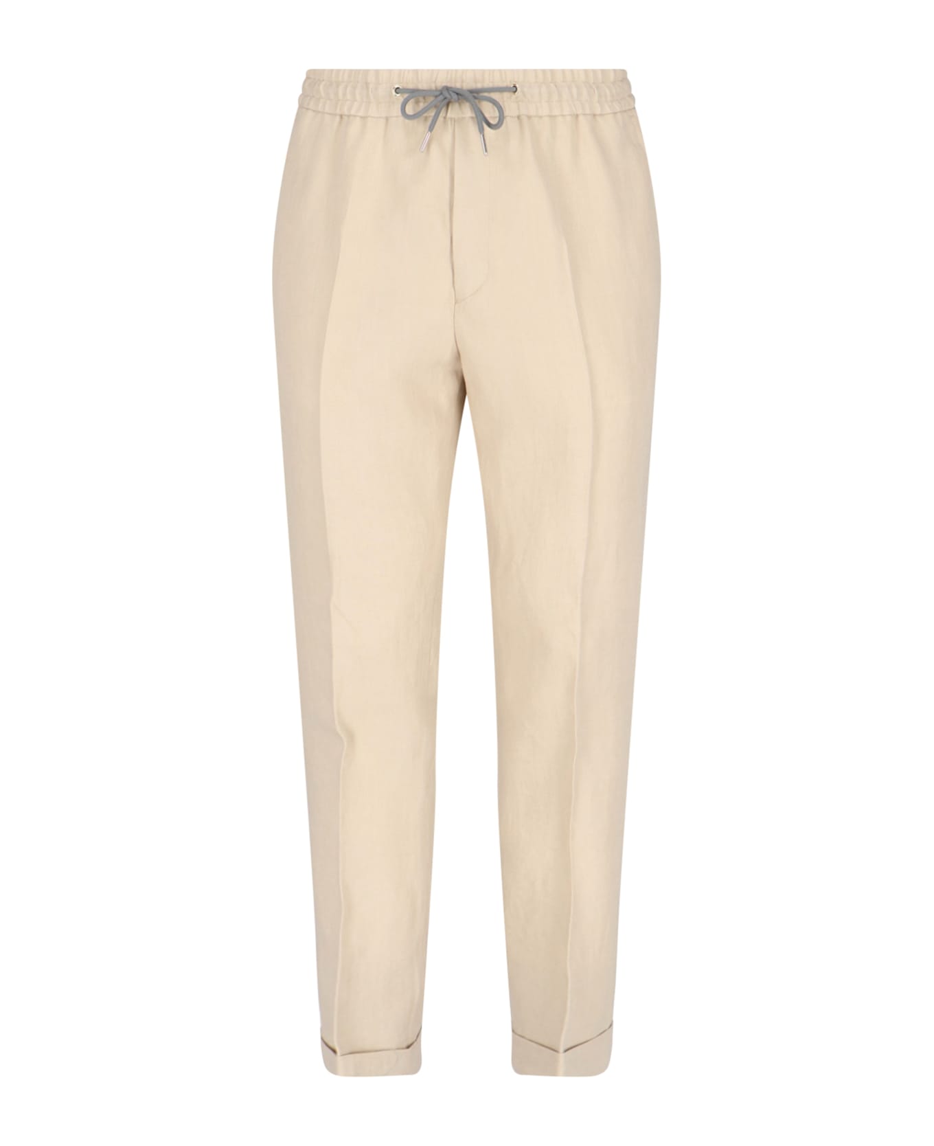 Paul Smith Linen Sports Pants - Beige