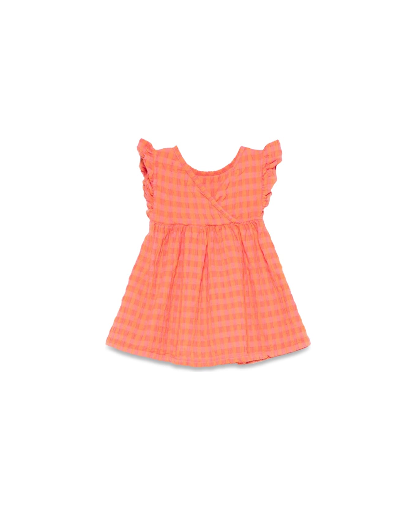 Bobo Choses Vichy Dress - RED